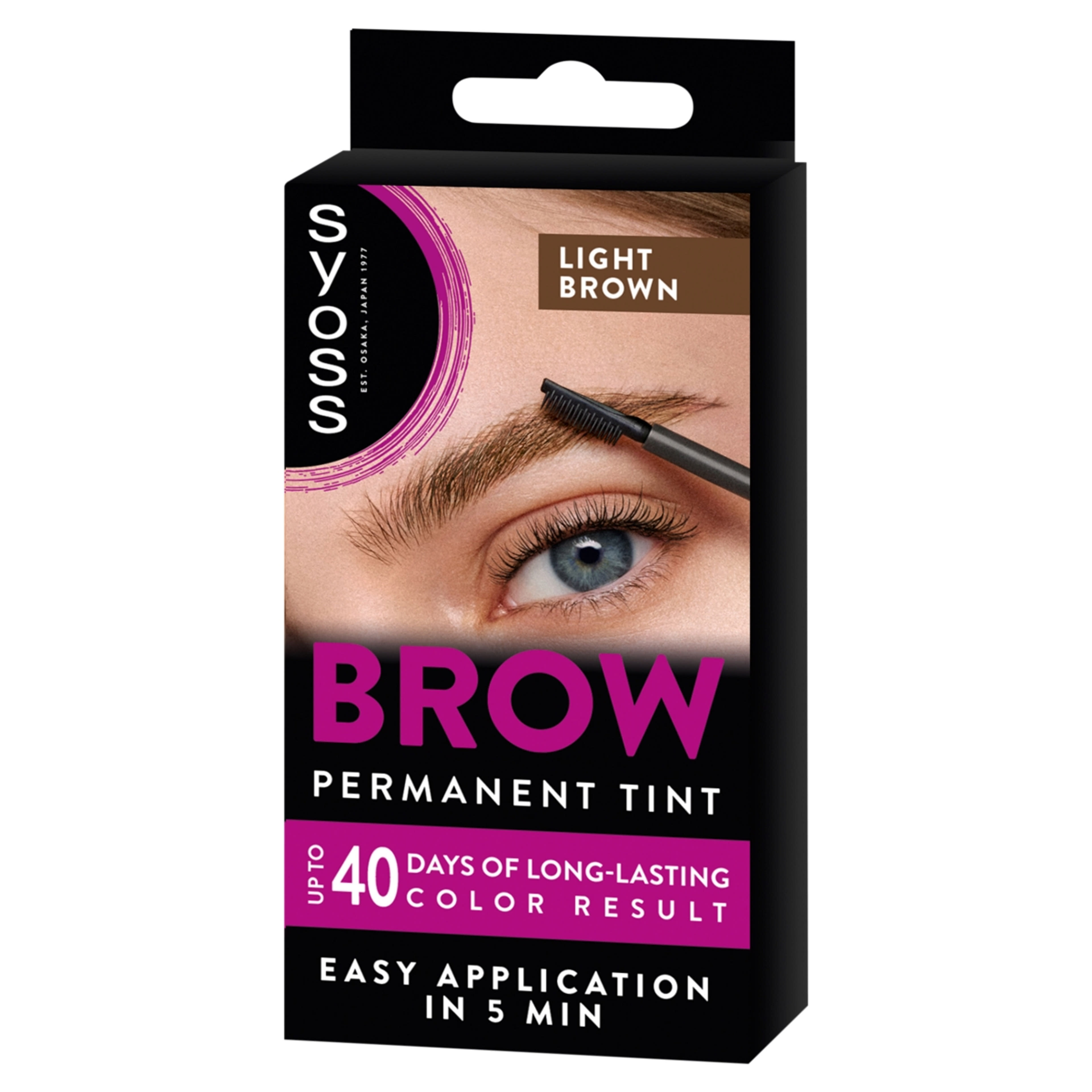 Syoss Brow Tint szemöldökfesték Barna - 10 ml