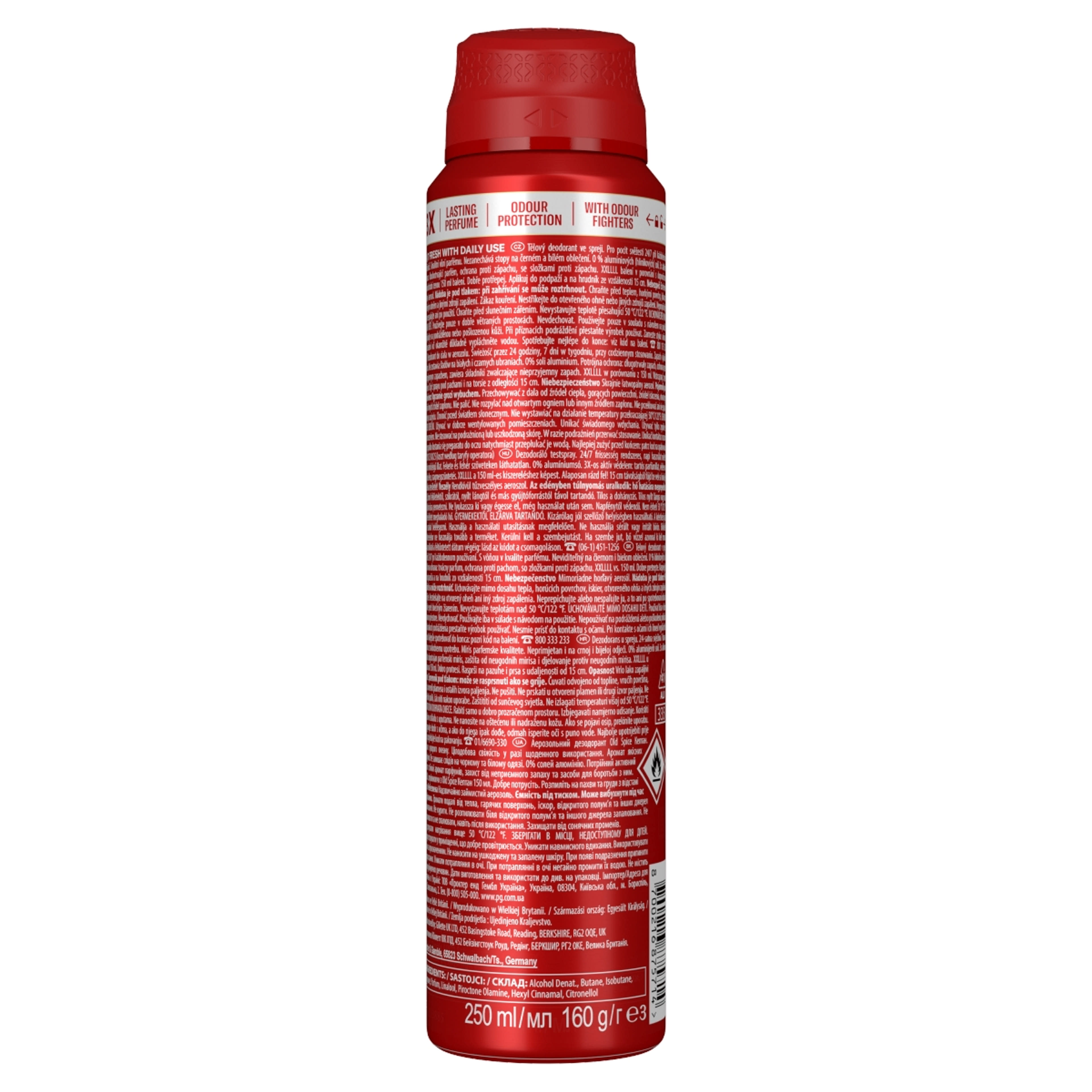 Old Spice Captain Deo Spray - 250 ml-2