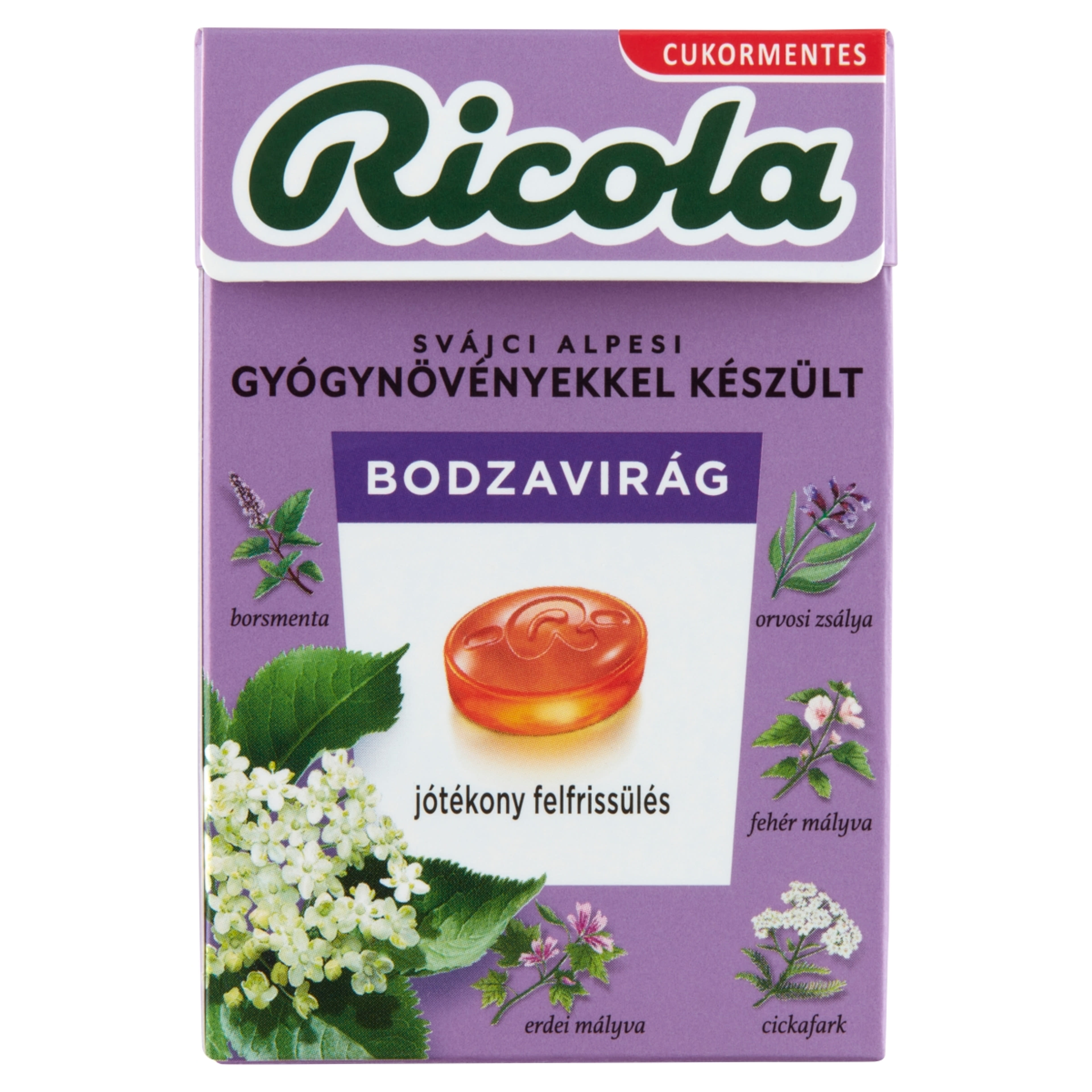 Ricola Bodzavirág - 40 g-1