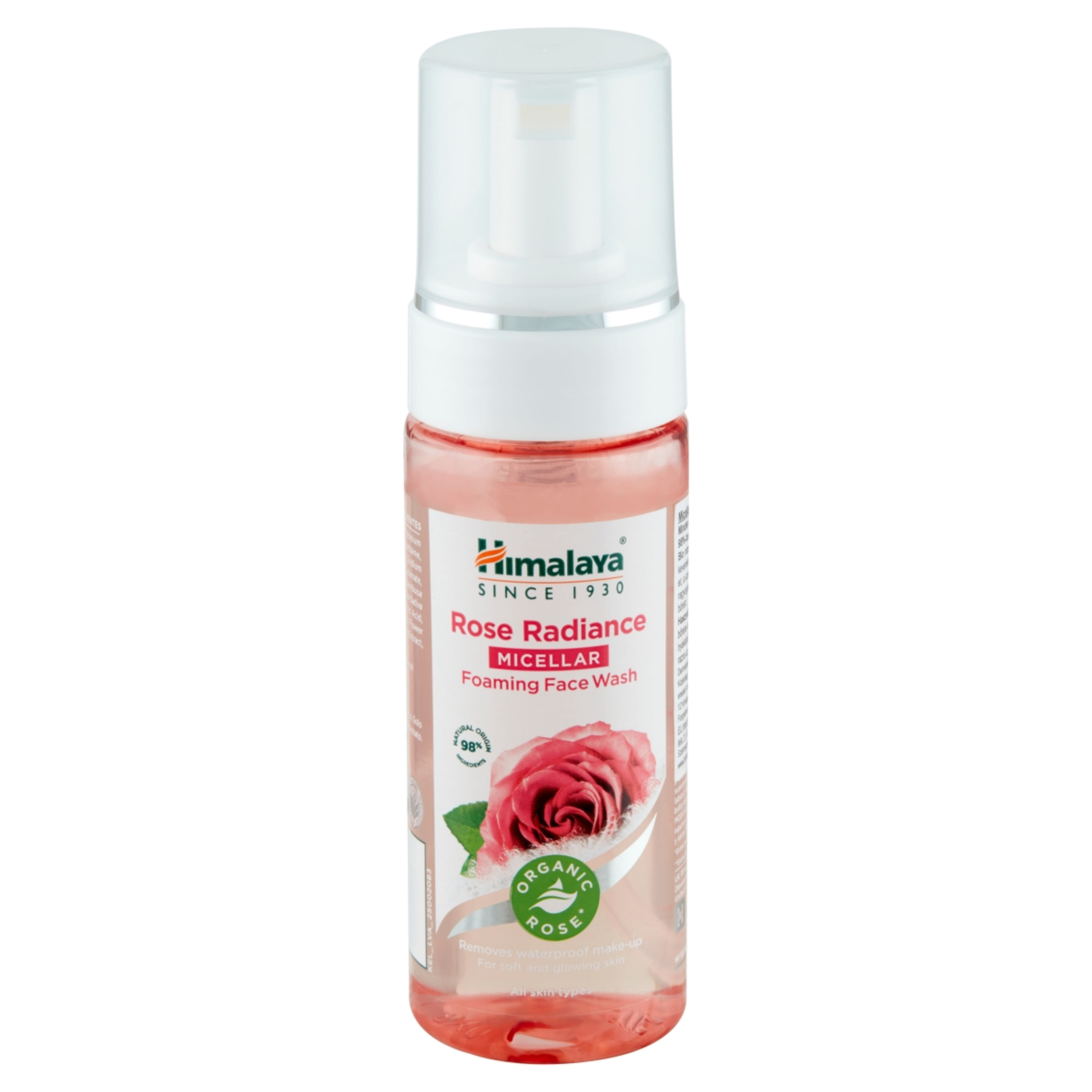 Himalaya micellás habzó arclemosó bio rózsával - 150 ml-2