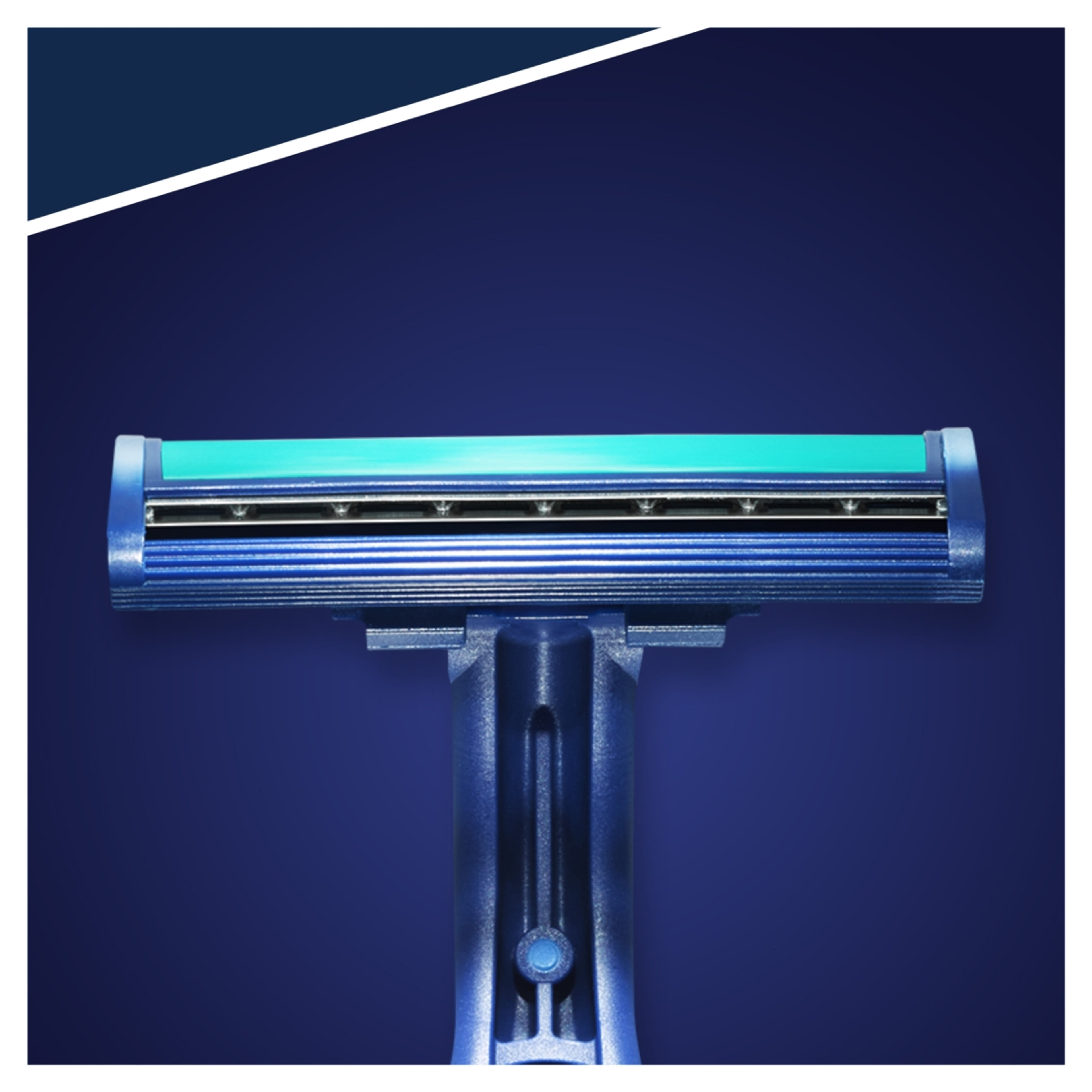 Gillette BlueII Plus eldobható borotvák krémezocsíkkal - 14 db-5