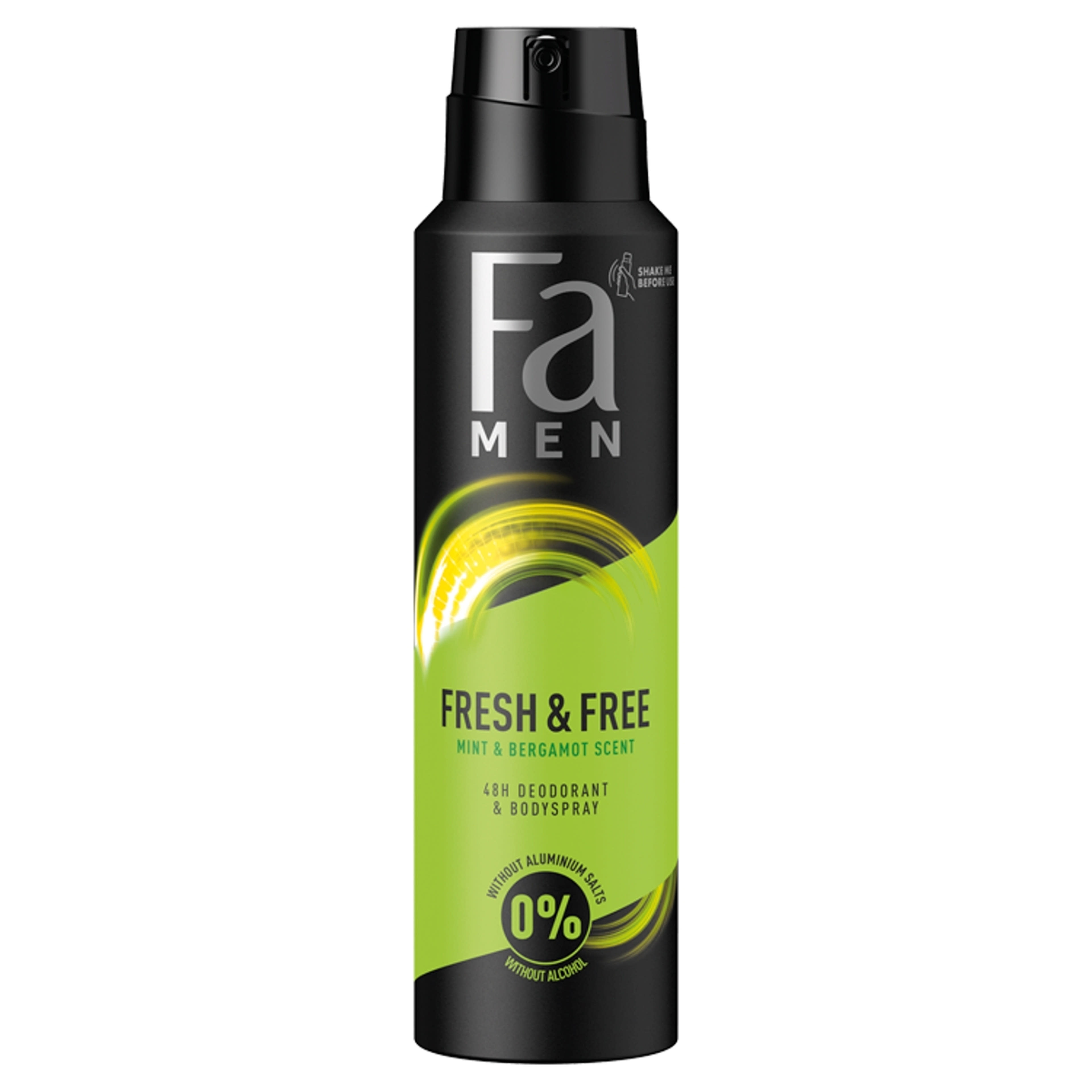 Fa men deo fresh & free mint & bergamot férfi - 150 ml