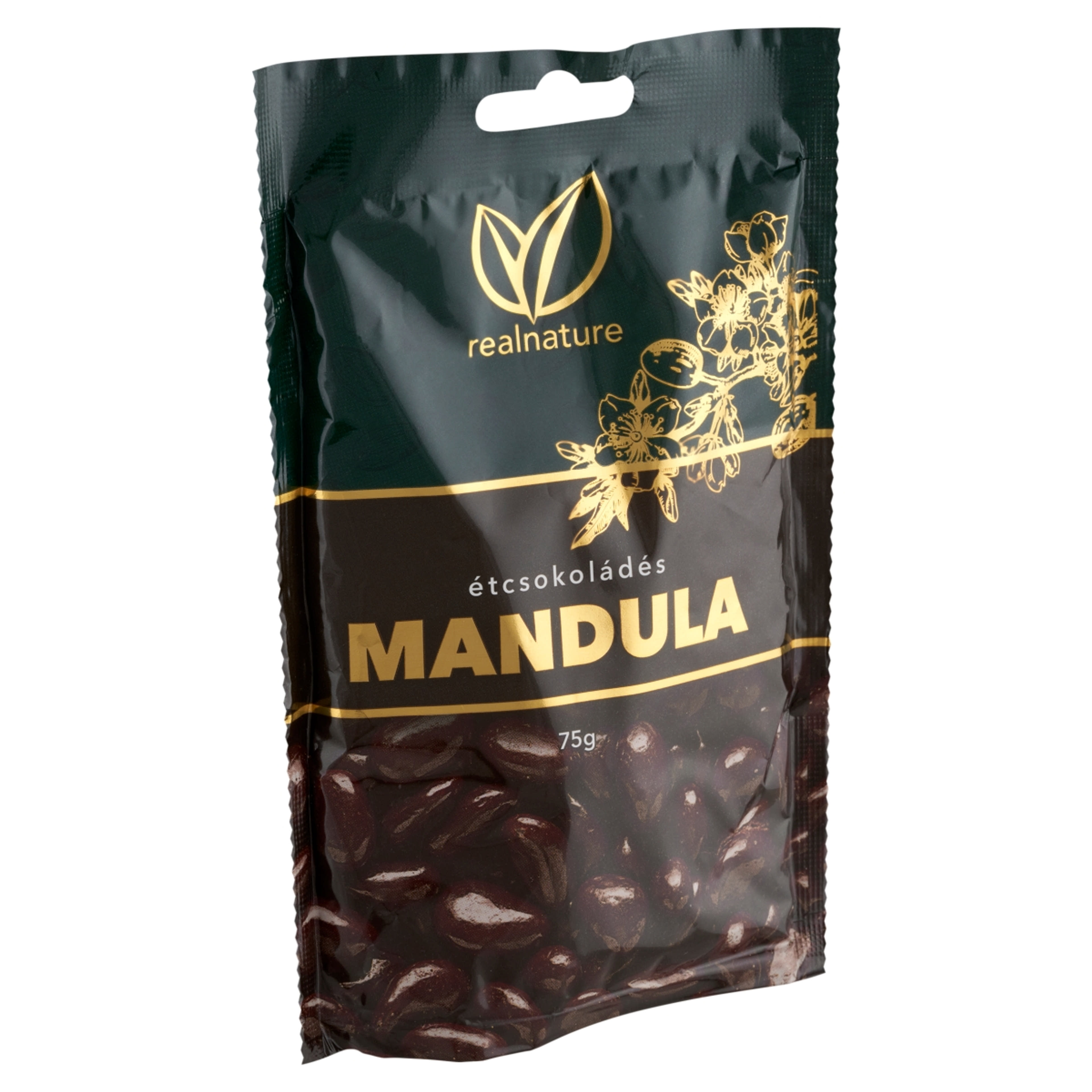 Real Nature étcsokoládés mandula - 75 g-2