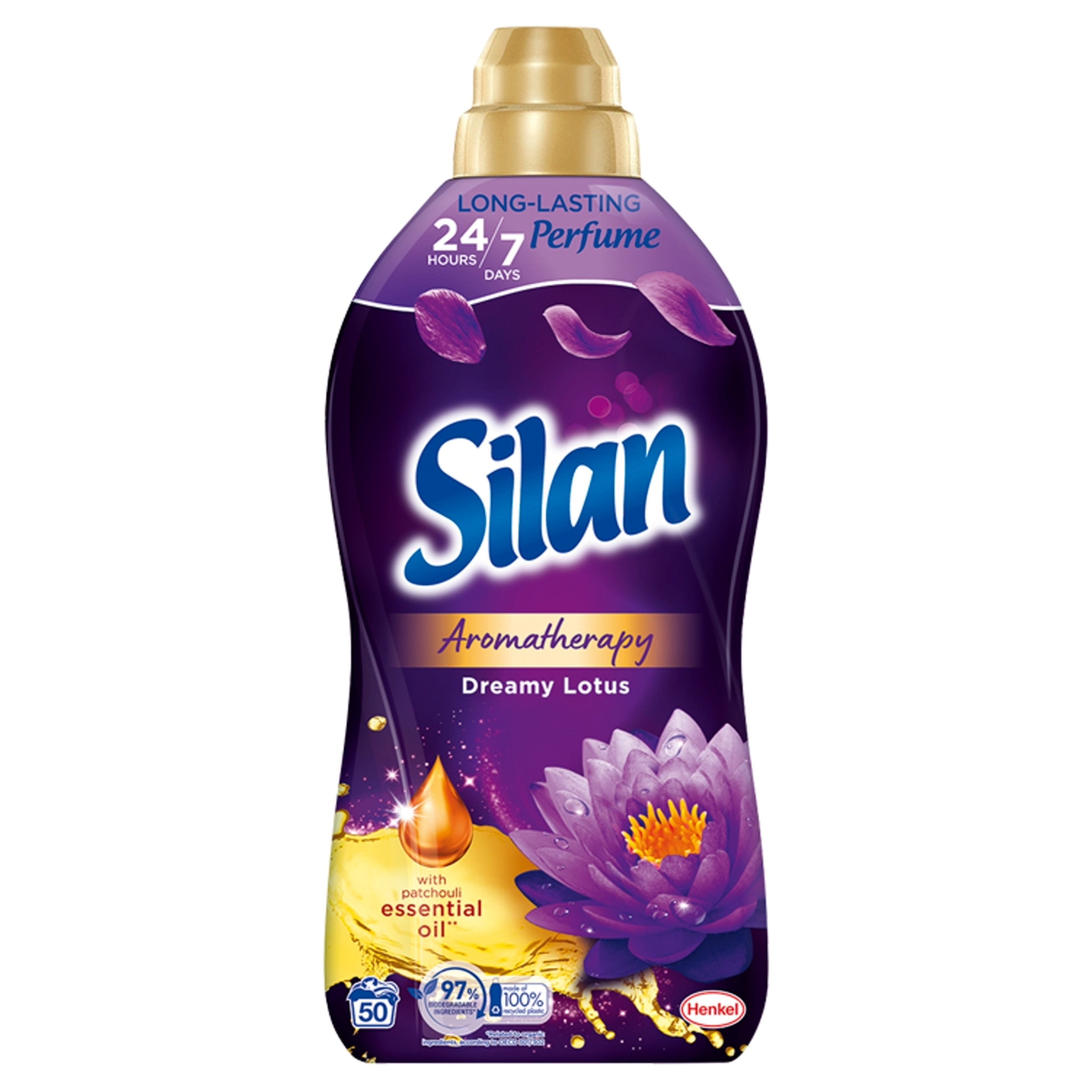 Silan Aromatherapy Dreamy Lotus öblítő 50 mosás - 1100 ml