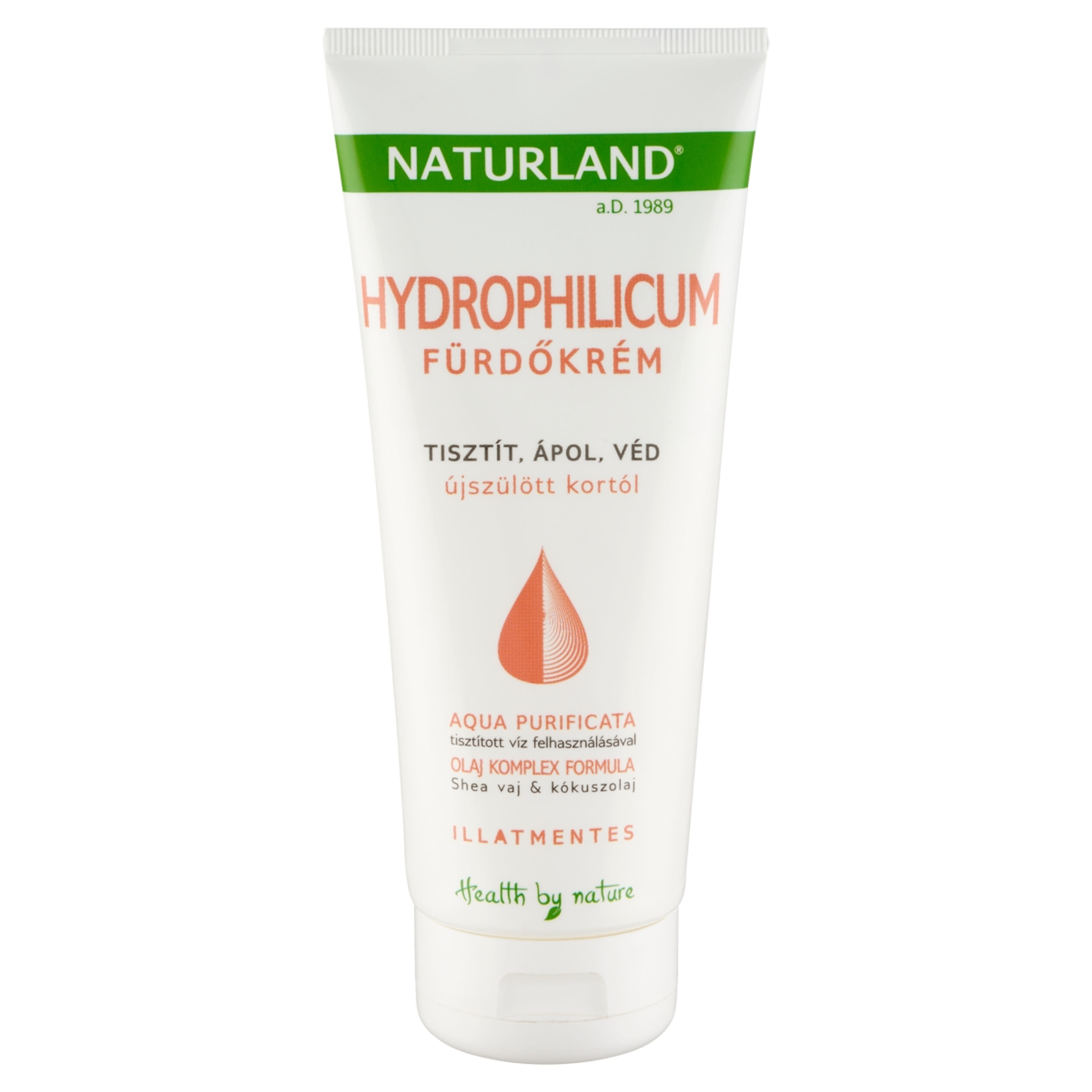 Naturland Hydrophilicum fürdőkrém illatmentes - 180 ml-3