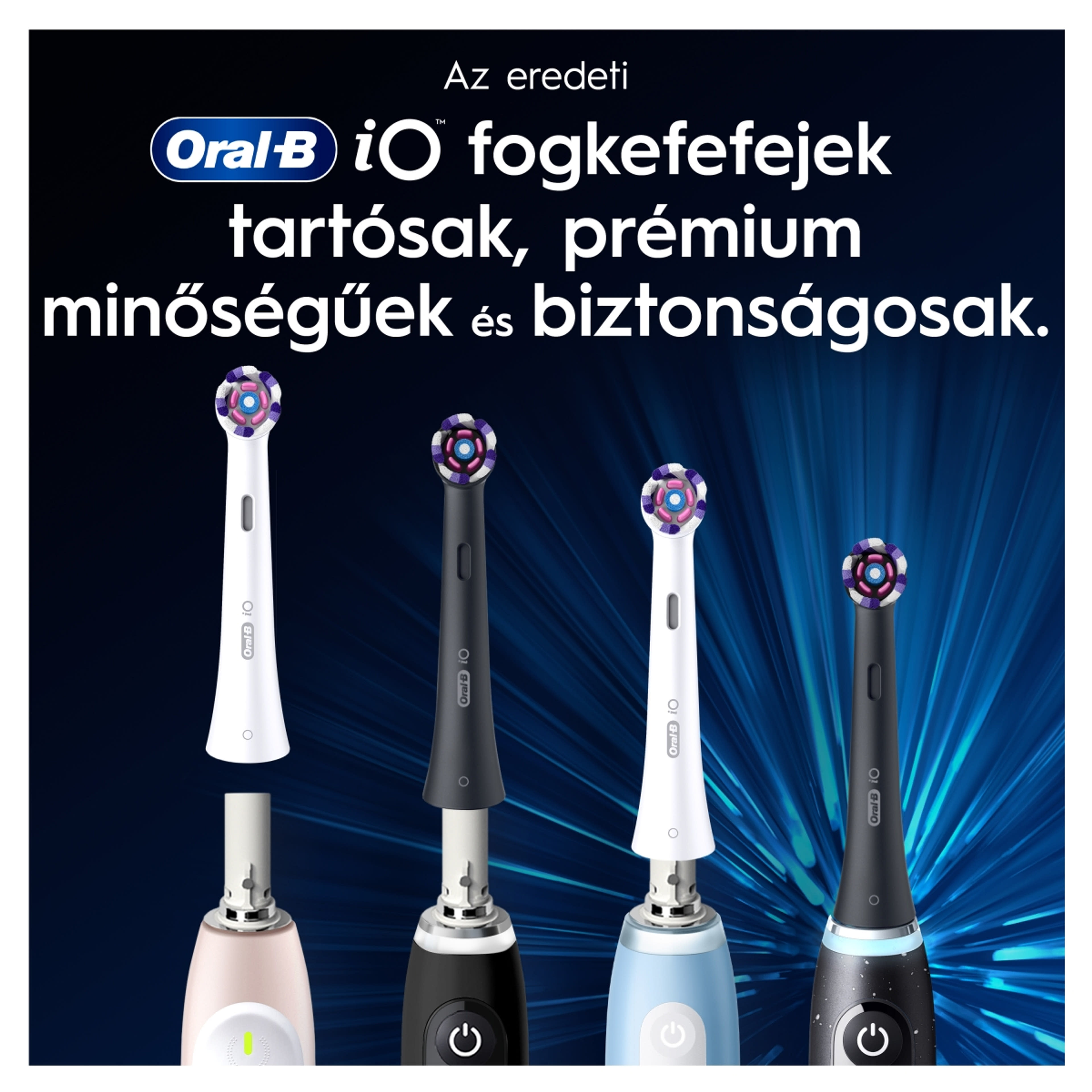 Oral-B iO Radiant White fogkefefej - 4 db-9