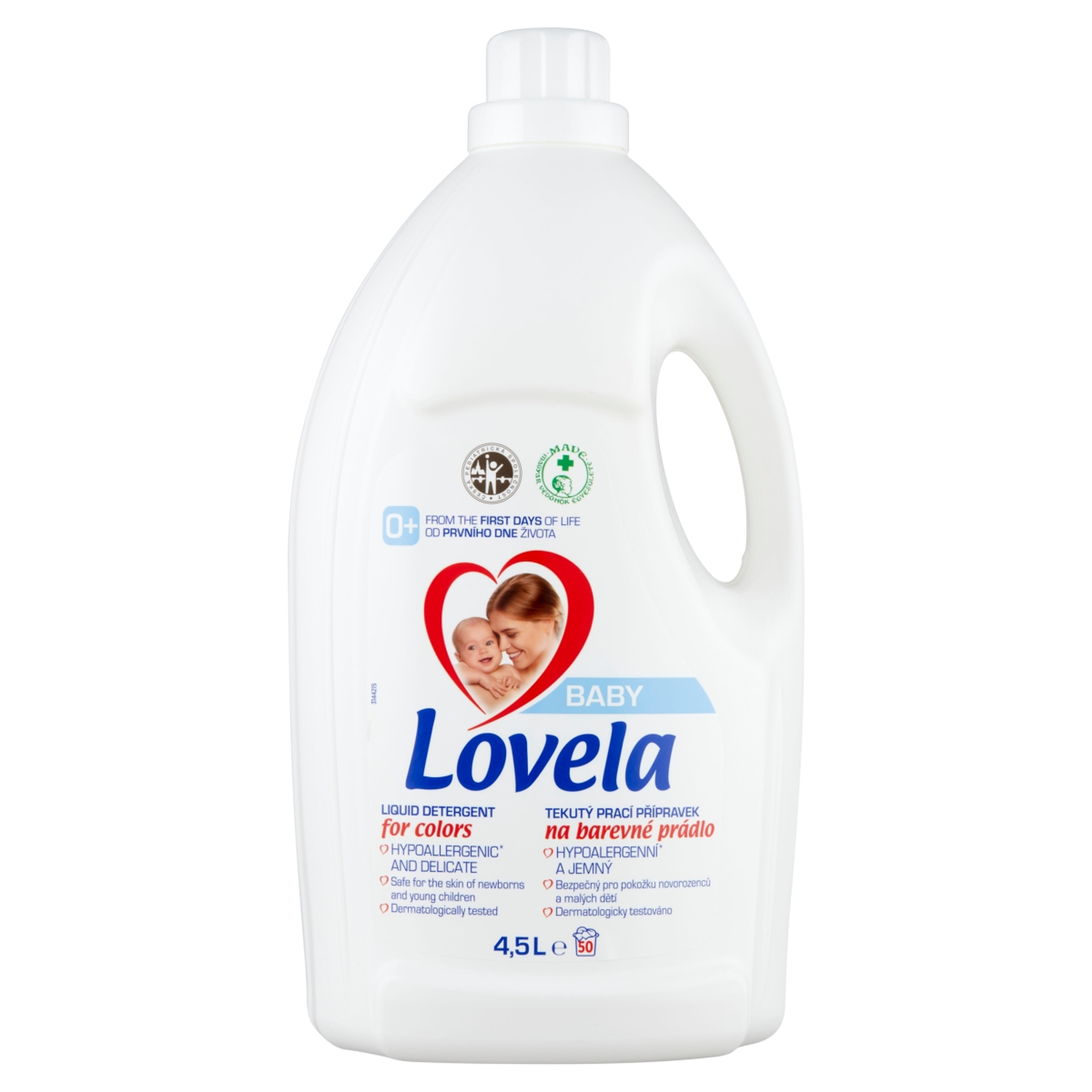 Lovela Baby folyékony mosószer színes ruhákhoz 50 mosás - 4500 ml-1
