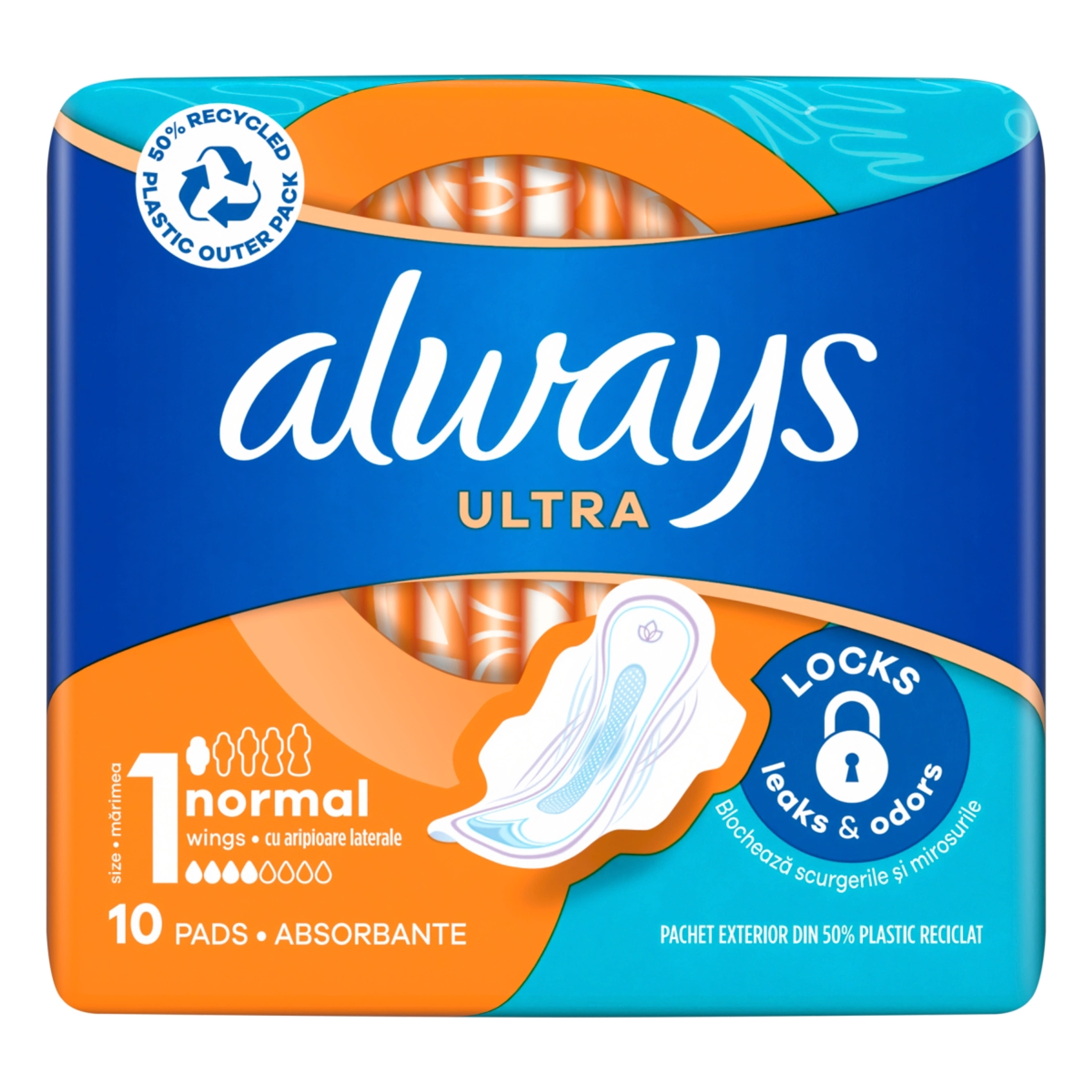Always Ultra Micro Touch Normal Plus intim betét - 10 db-1