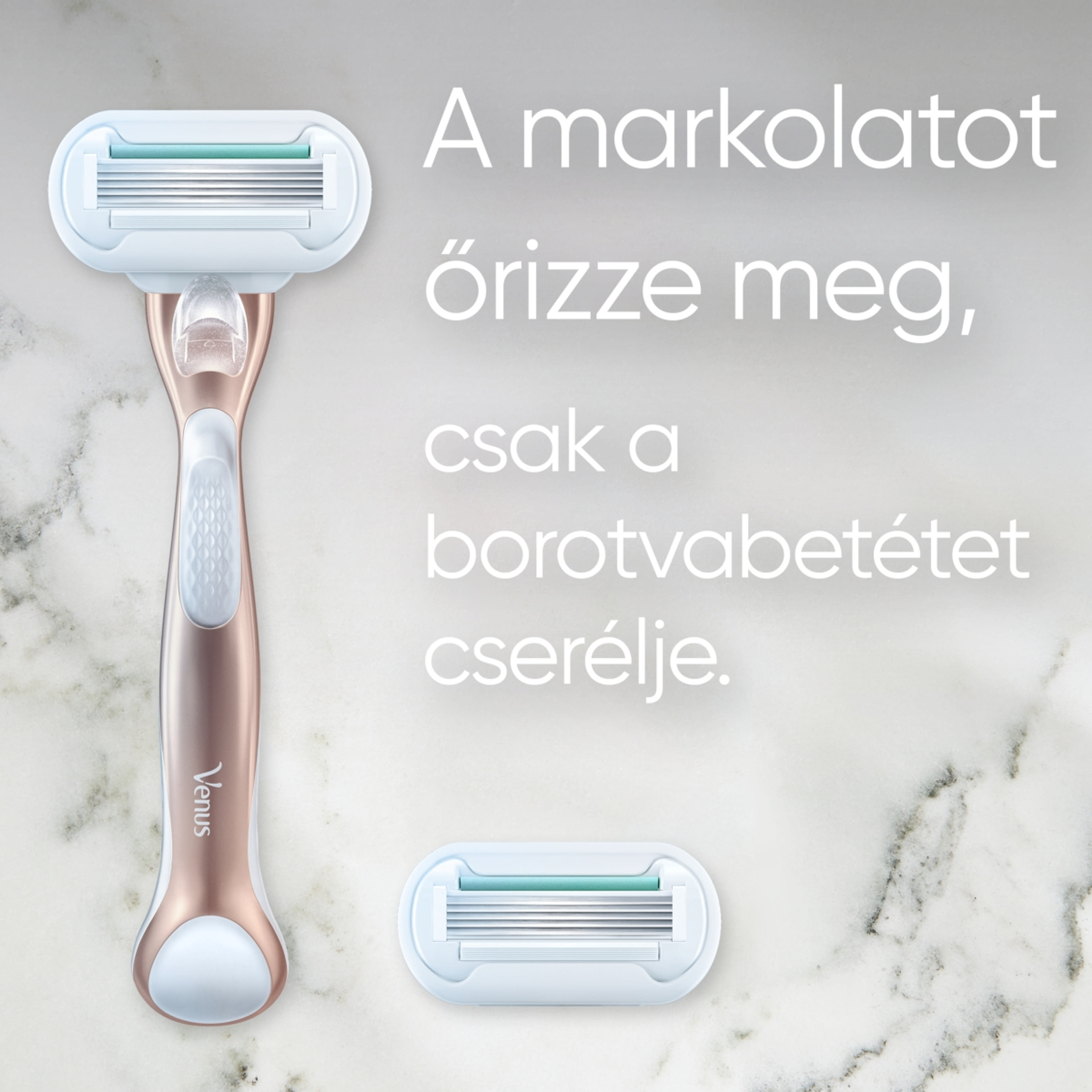 Gillette Venus Extra Smooth Sensitive RoseGold borotvakészülék 5 pengés + 1 borotvabetét - 1 db-7
