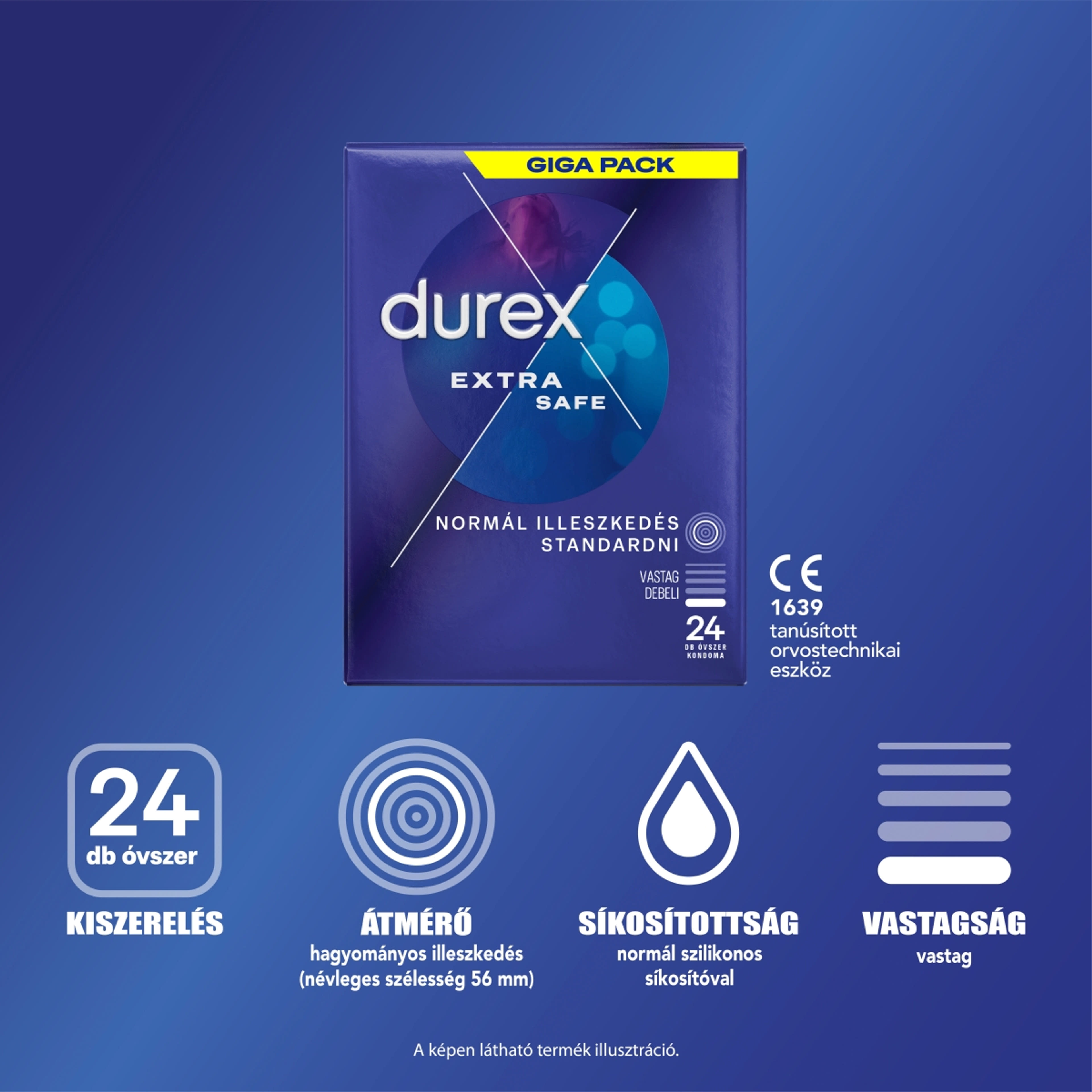 Durex Extra Safe óvszer - 24 db-4