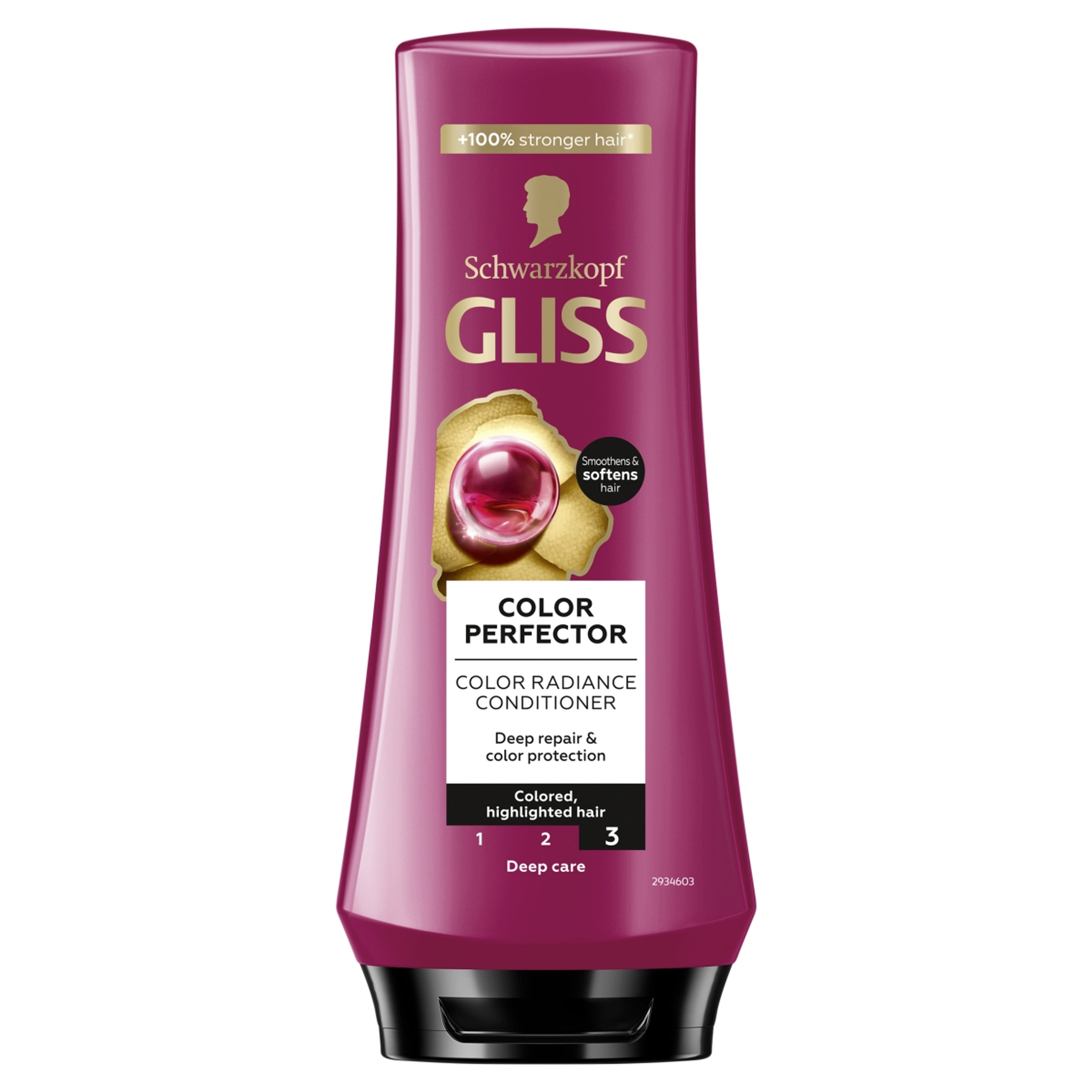 Gliss Ragyogó szín és védelem hajregeneráló balzsam - 200 ml-1