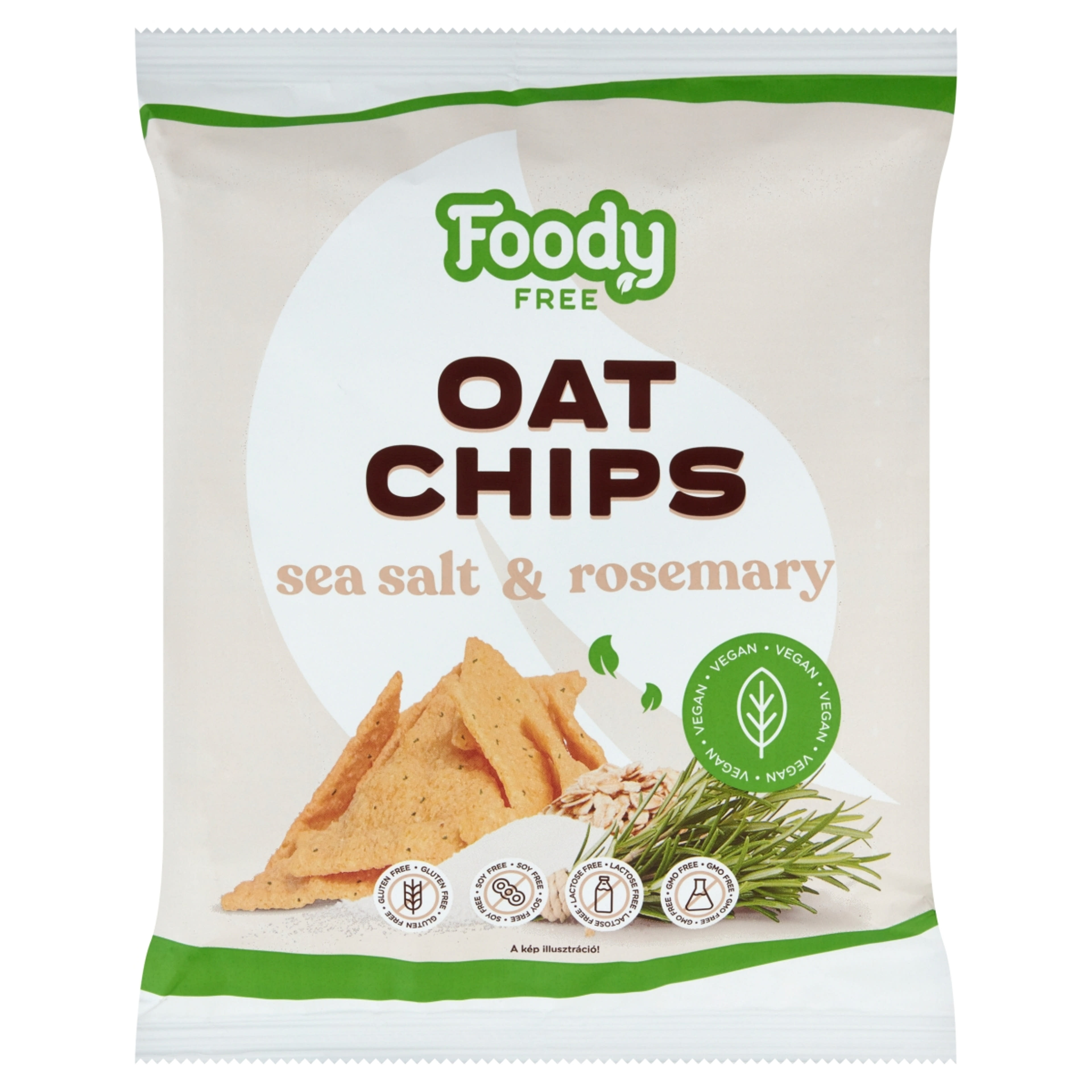 Foody free zab chips tengeri sóval - 50 g