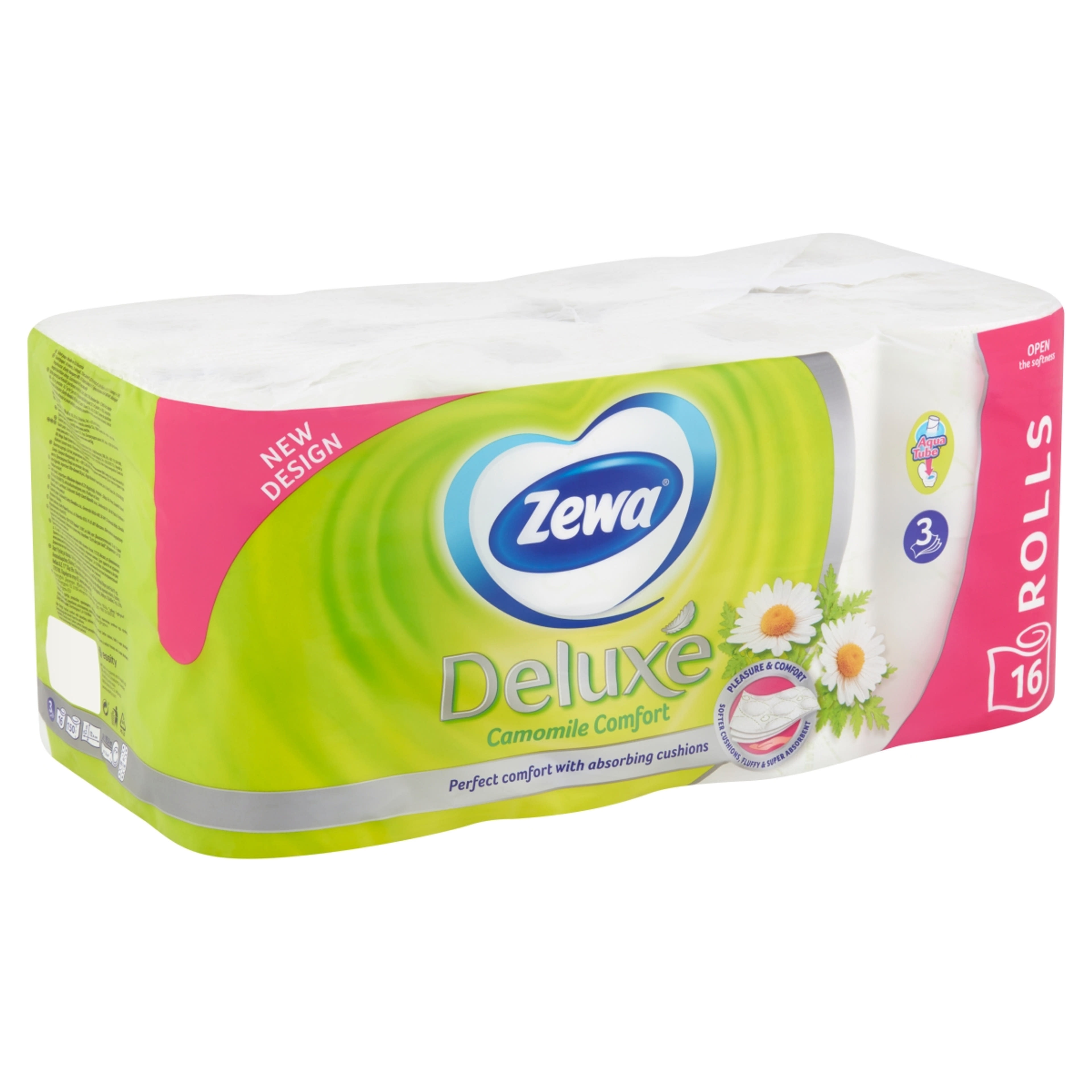 Zewa Deluxe Camomile Comfort 3 rétegű toalettpapír - 16 tekercs-2
