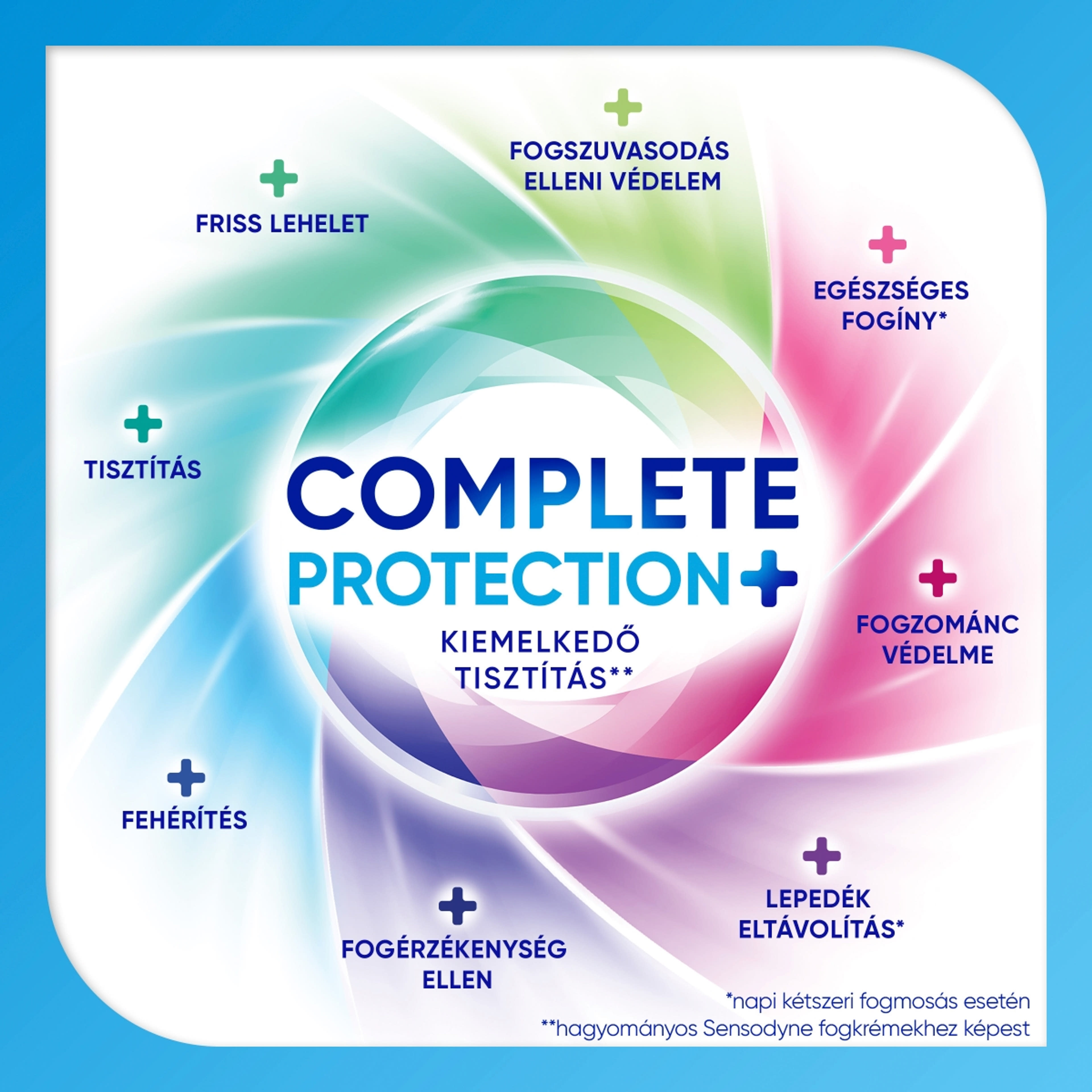Sensodyne Complete Protection+ Whitening fluoridos fogkrém - 75 ml-3