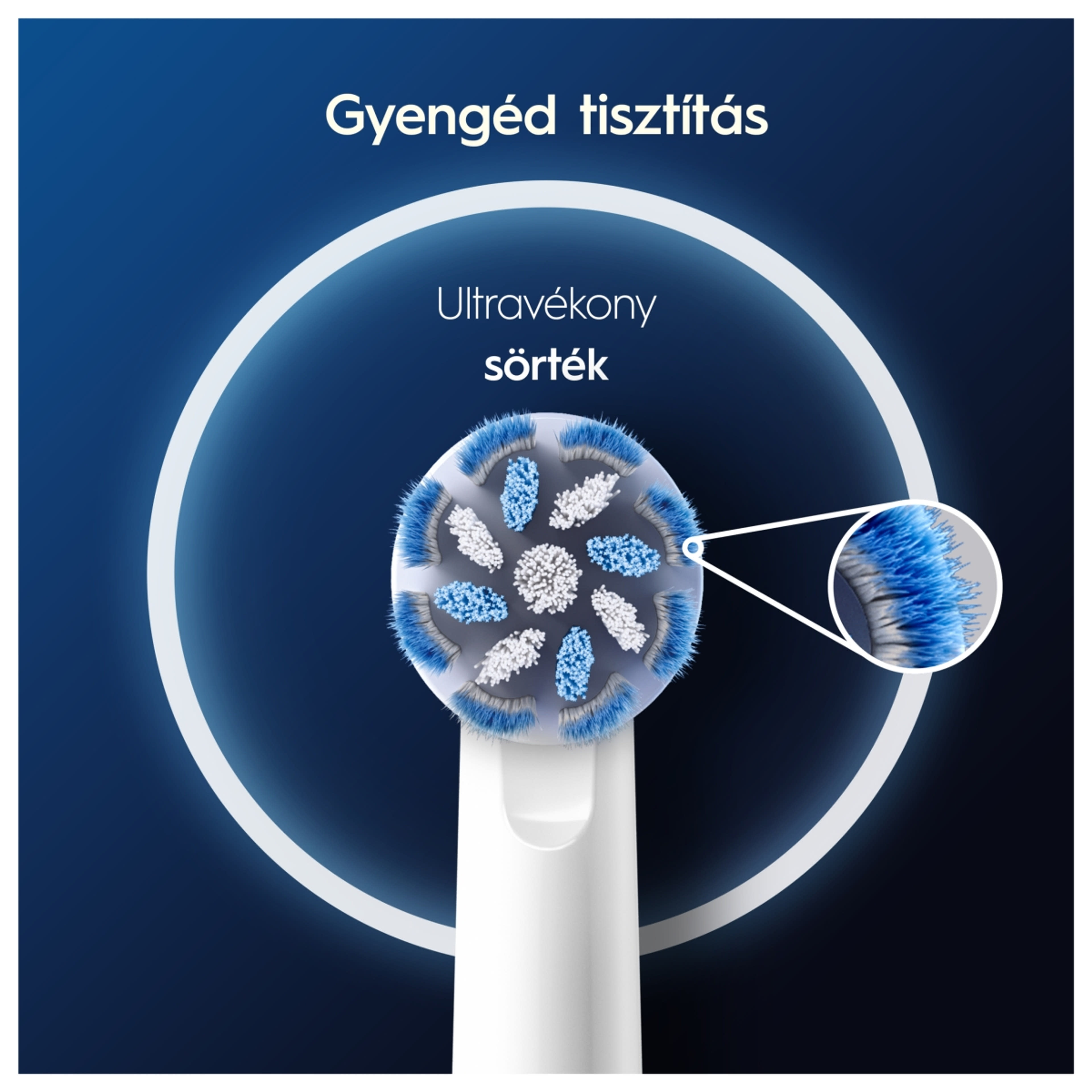 Oral-B Pro Sensitive Clean fogkefefej -  2 db-6