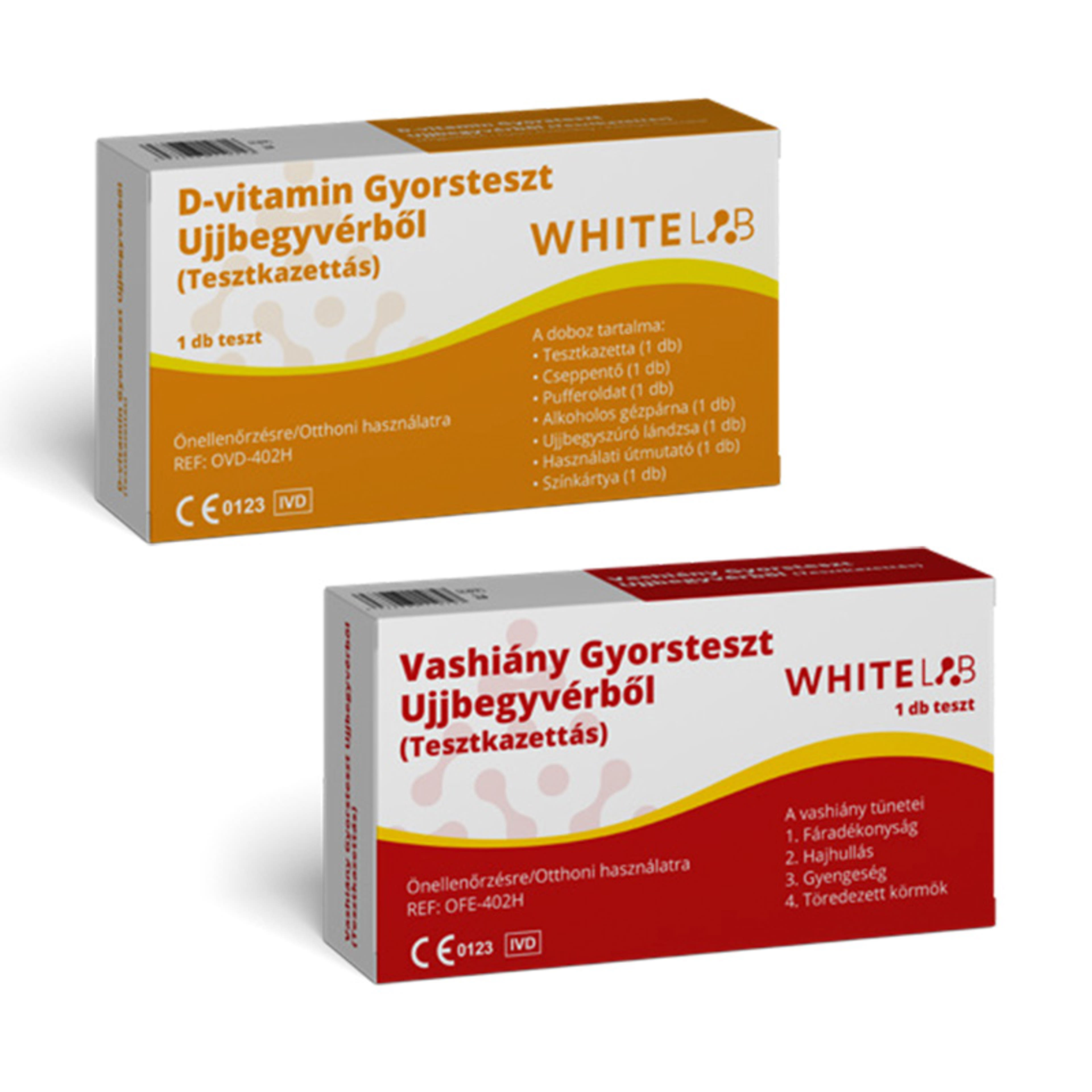 Whitelab vitaminhiány gyorsteszt csomag