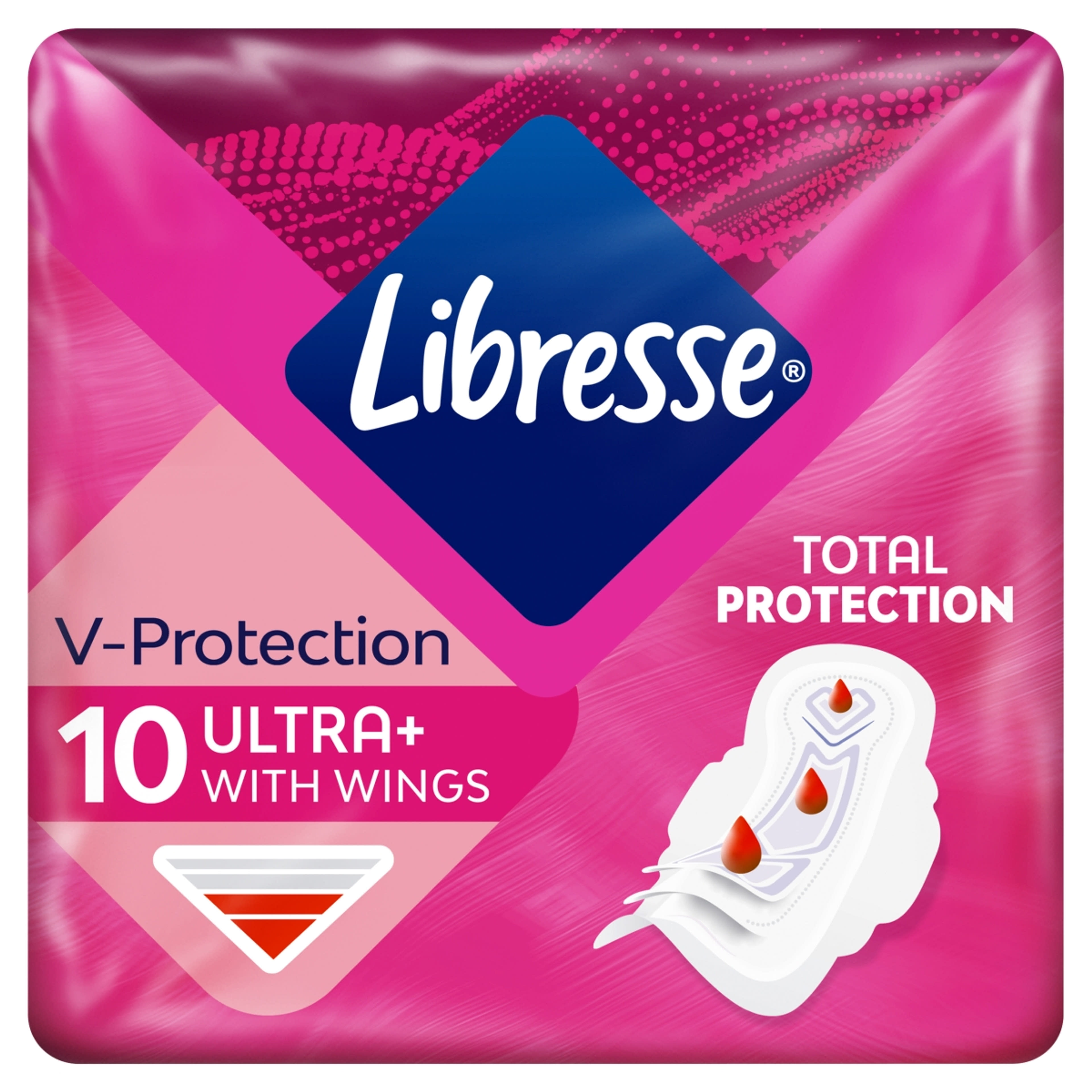 Libresse Ultra Normal vékony szárnyas egészségügyi betét - 10 db-7