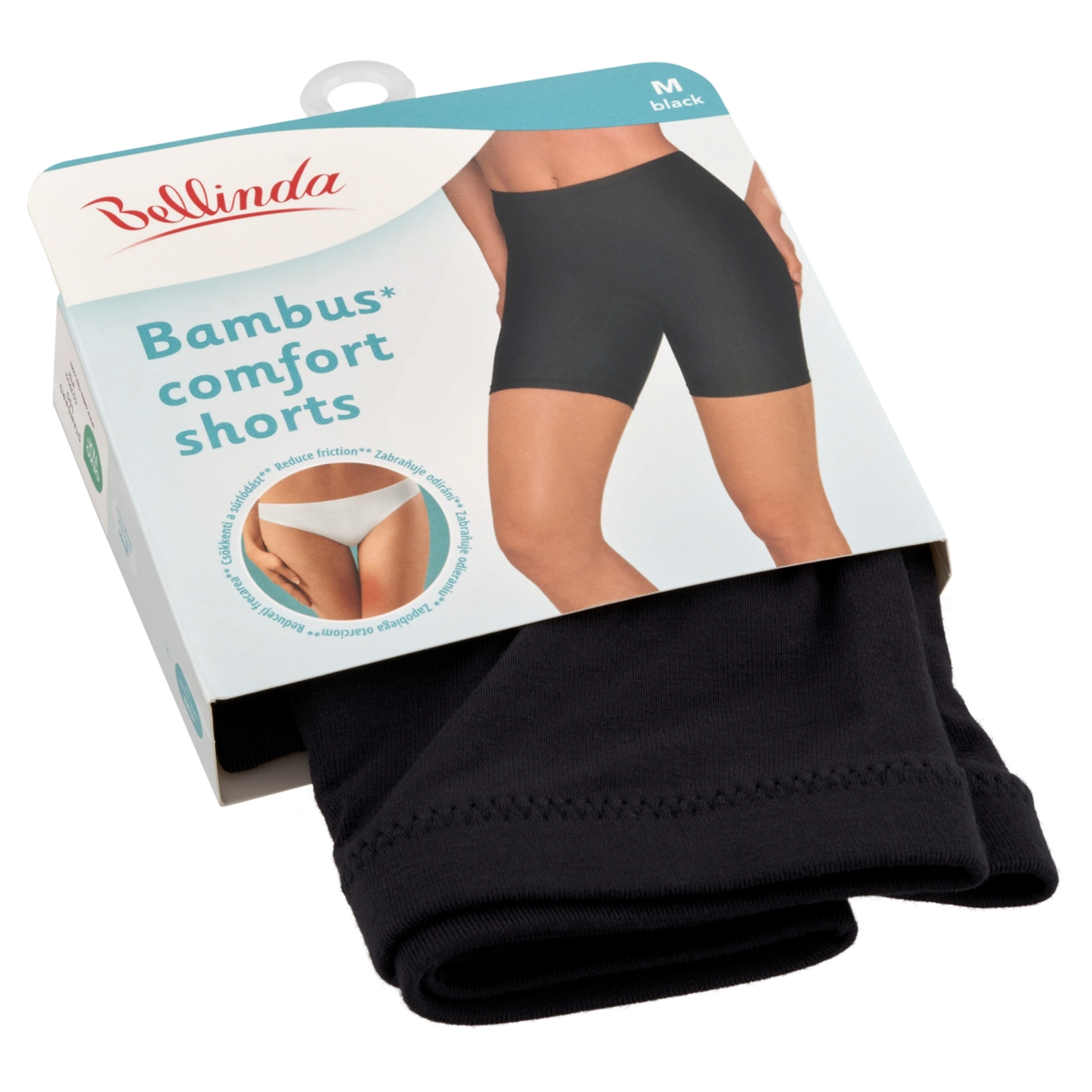 Bellinda Bambus Comfort short fekete M-es méret - 1 db-2