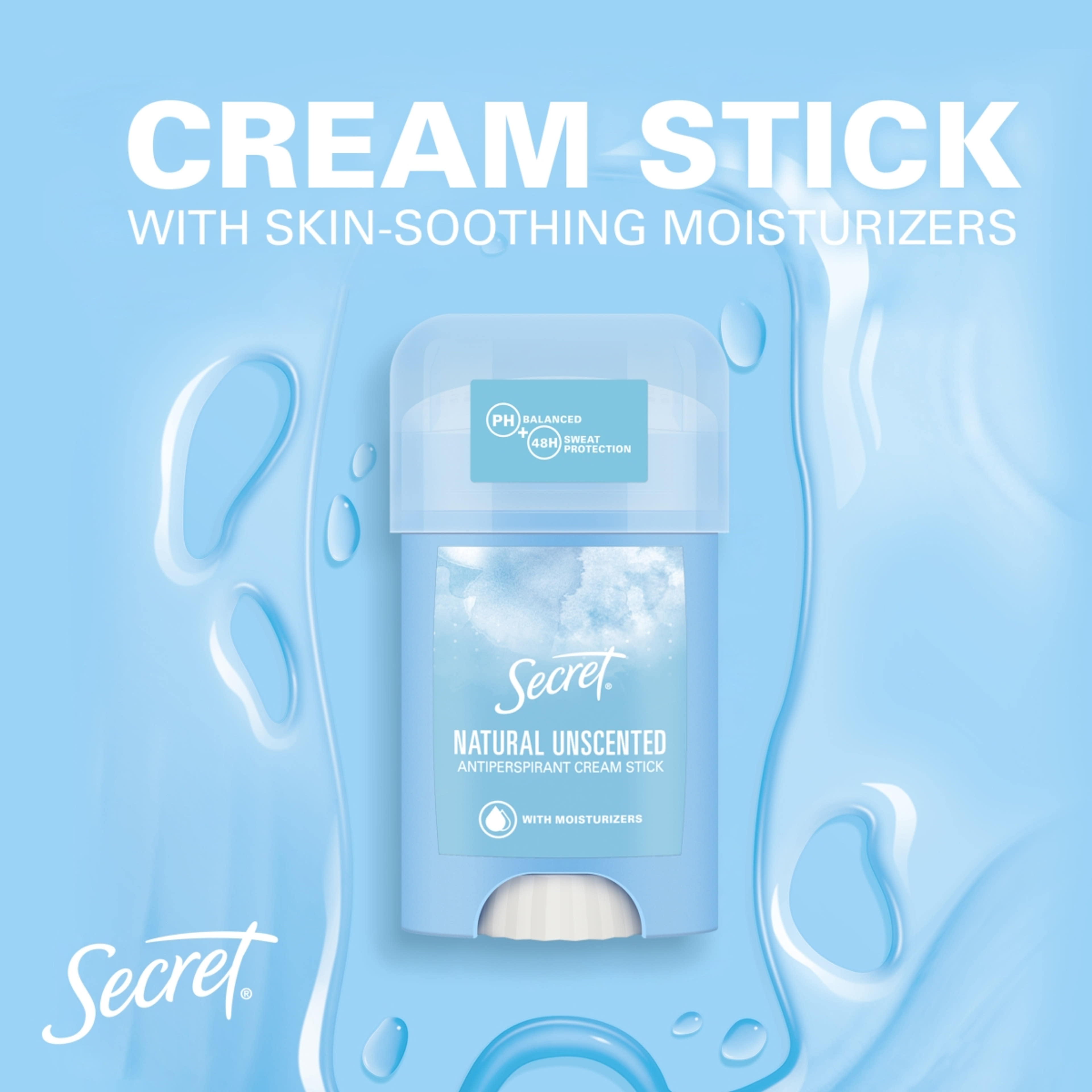 Secret Key Platinum Power Naturel női izzadásgátló krémdezodor - 40 ml-2