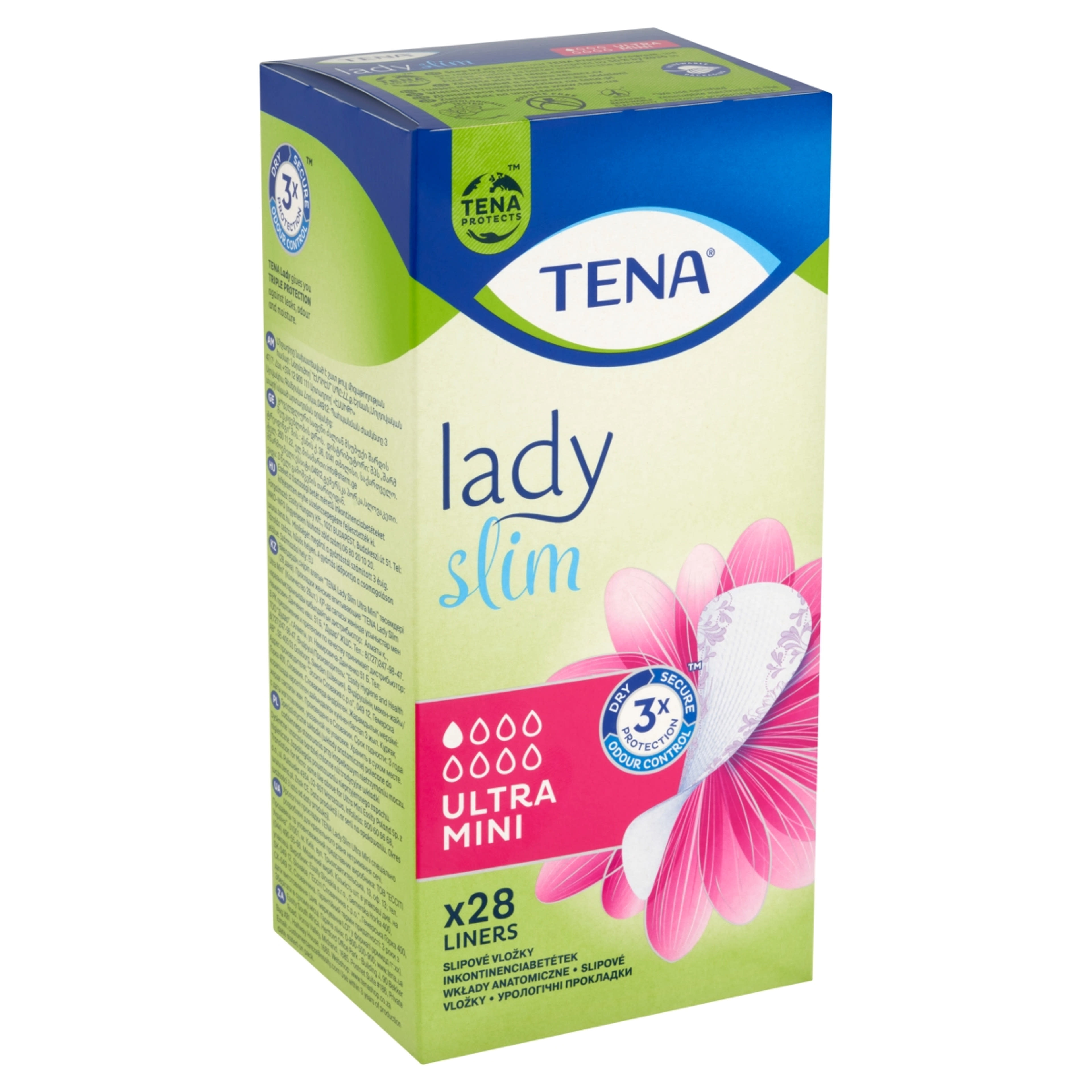 Tena Lady Ultra Mini szárny nélküli enyhe inkontinencia betét - 28 db-2