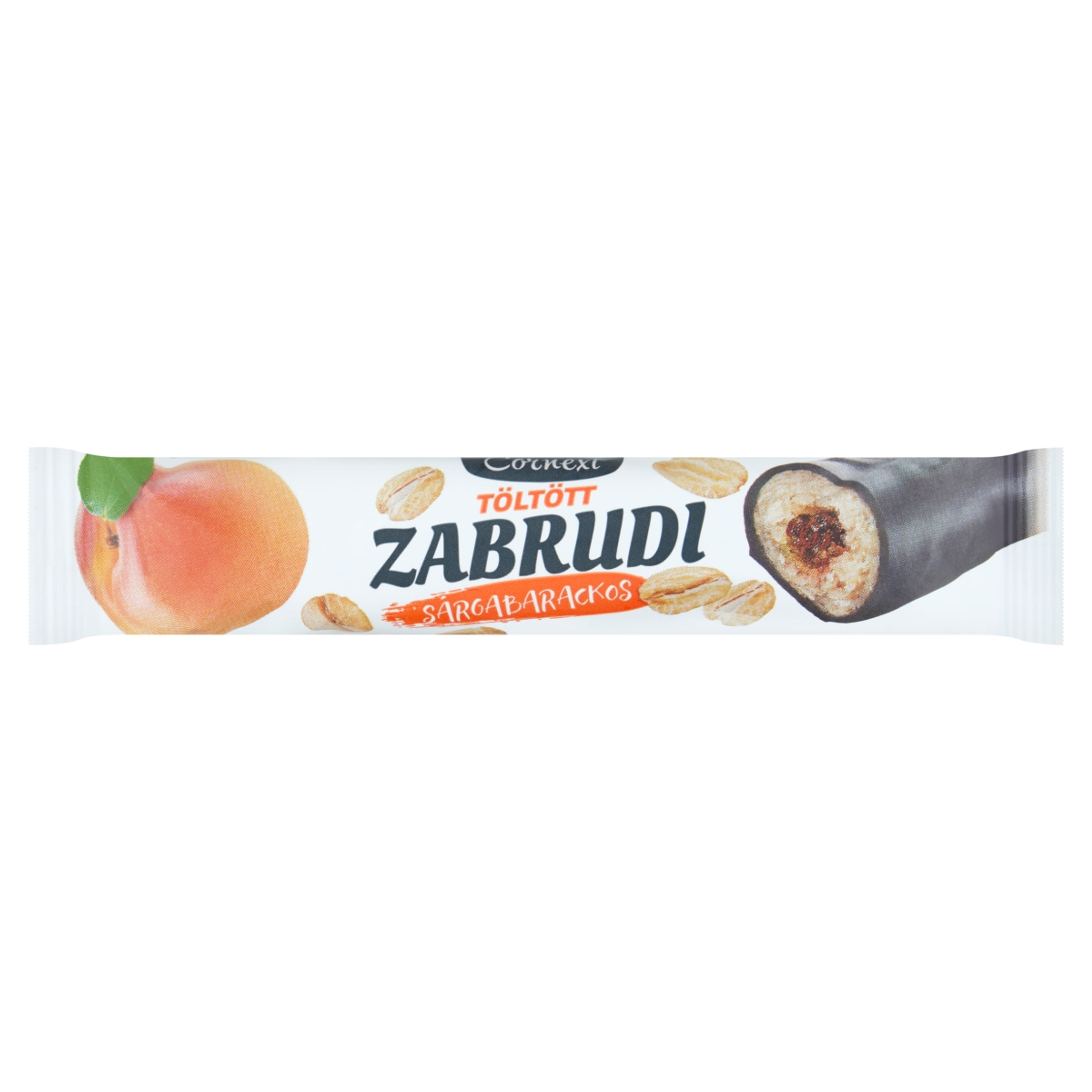 Cornexi sárgabarackos zabrudi kakaós bevonattal - 30 g