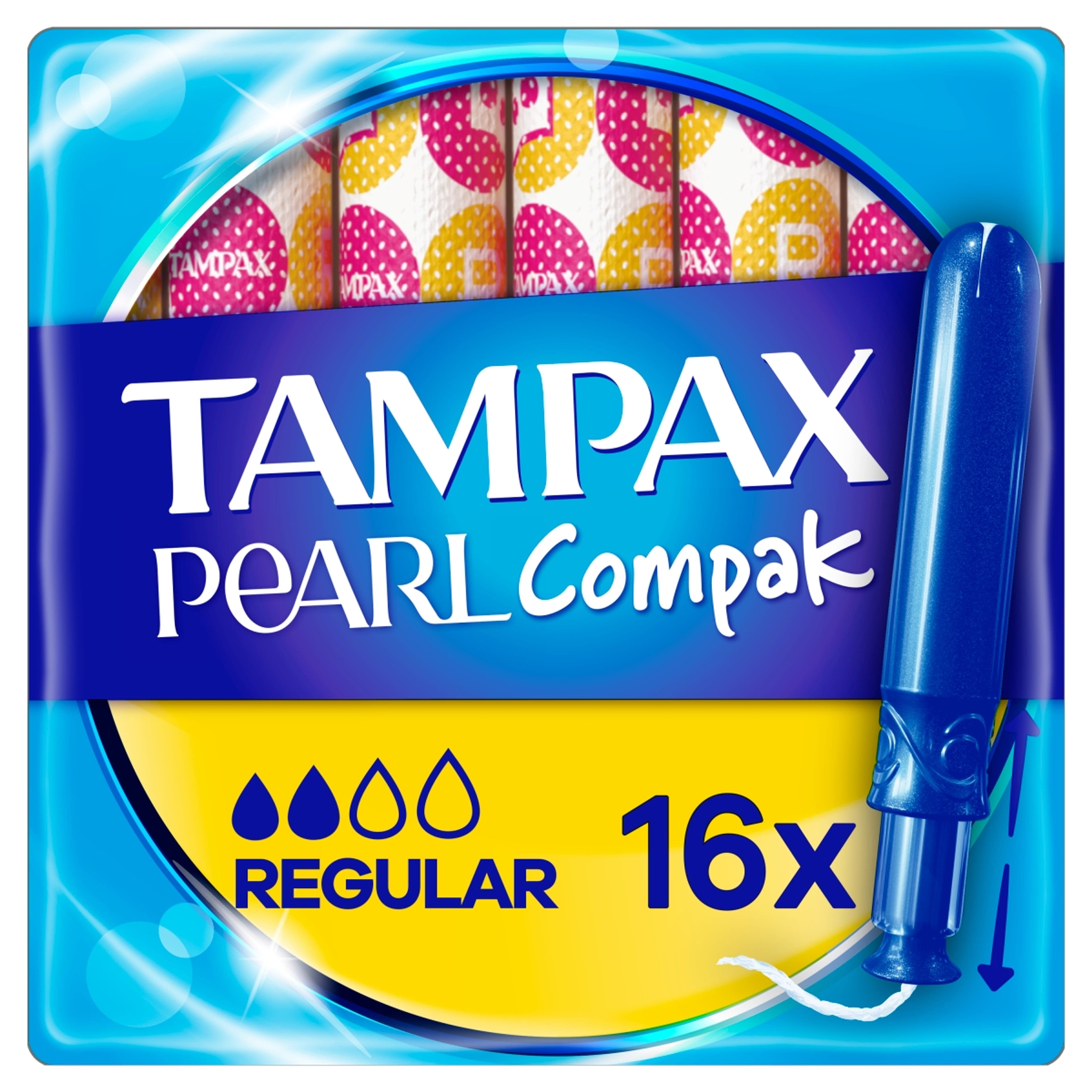 Tampax Compak Pearl Regular tampon - 16 db-10