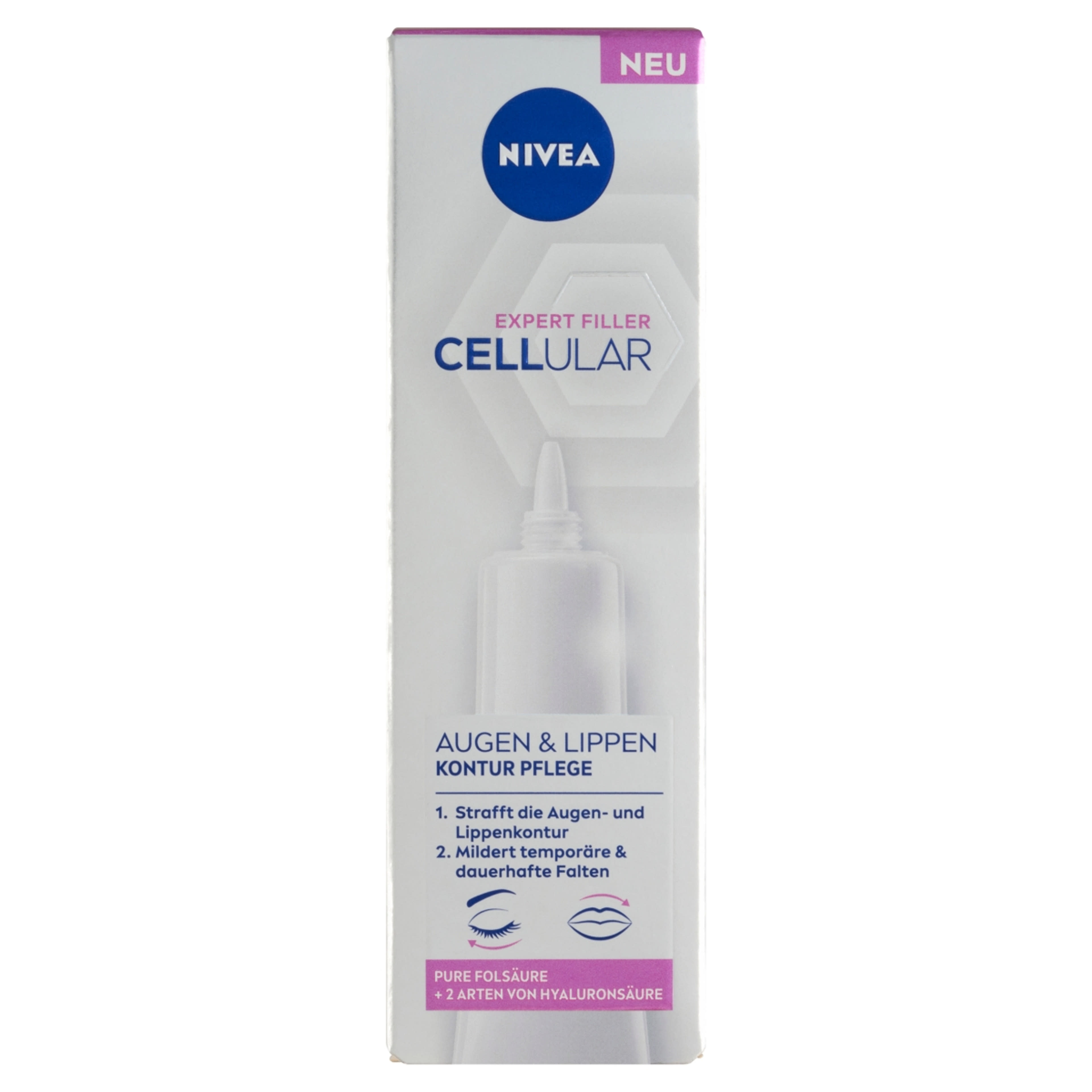 NIVEA Hyaluron Cellular Expert Filler feszesítő szemkörnyékápoló - 15 ml