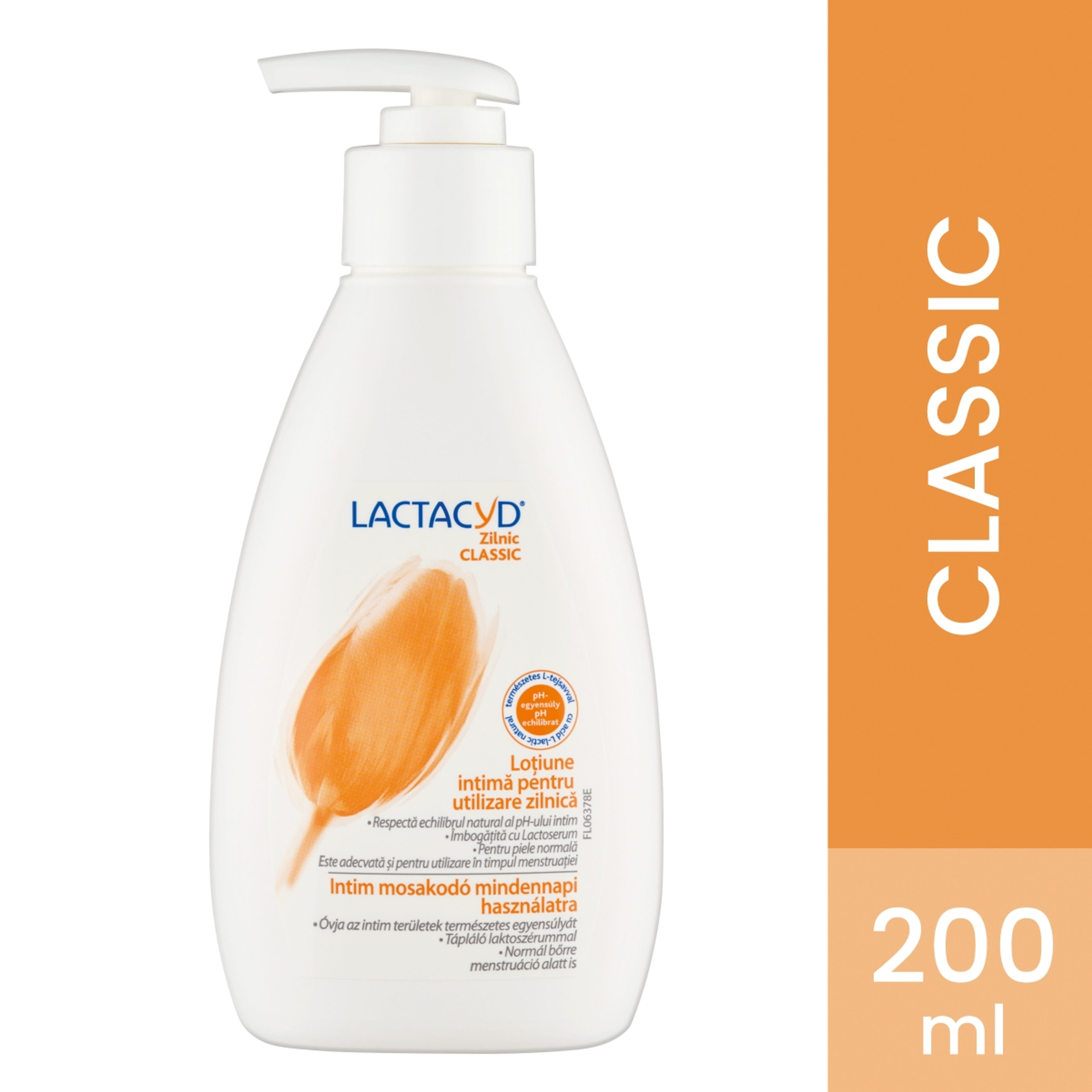 Lactacyd Daily intim mosakodó pumpás - 200 ml