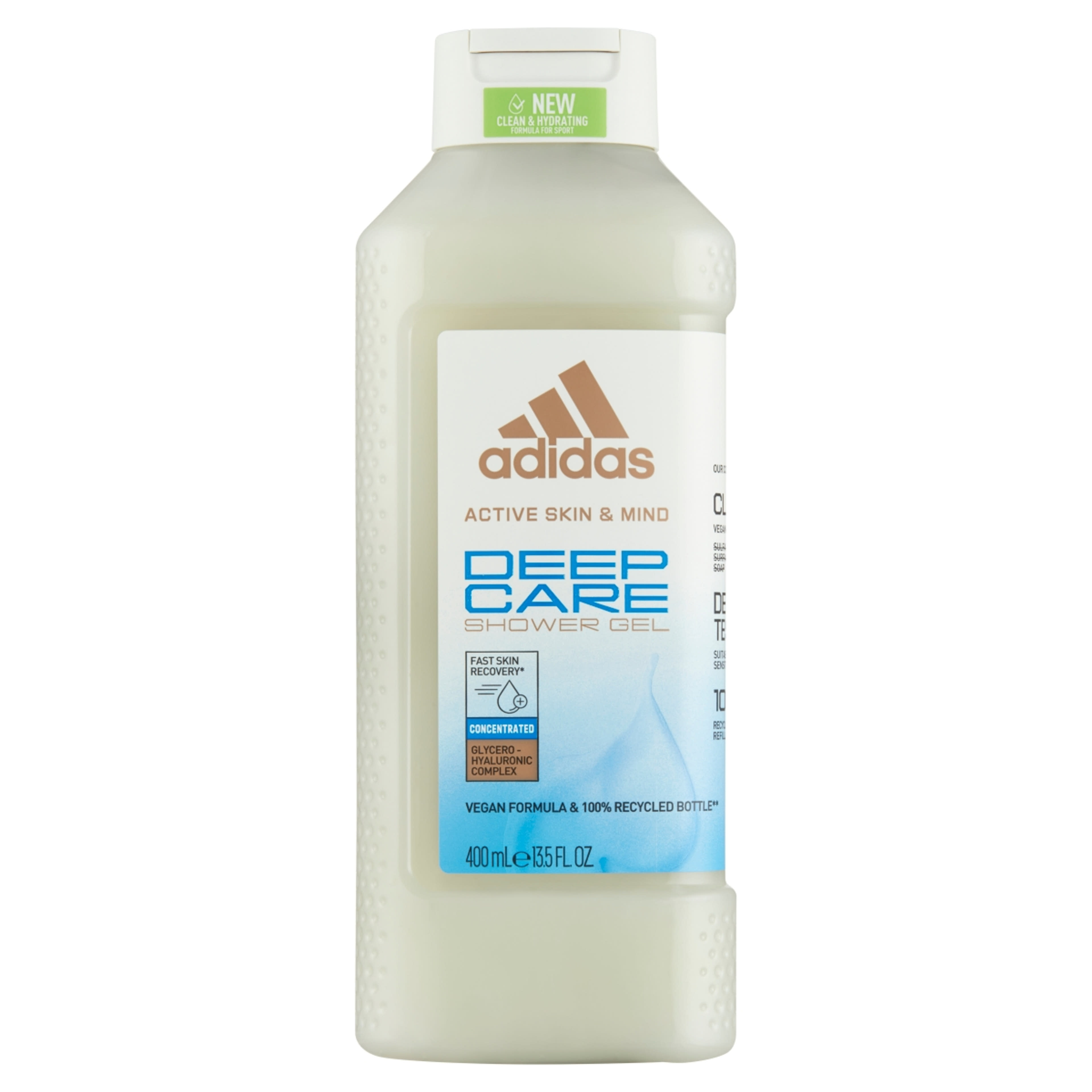 Adidas Active Skin&Mind Deep Care unisex tusfürdő - 400 ml
