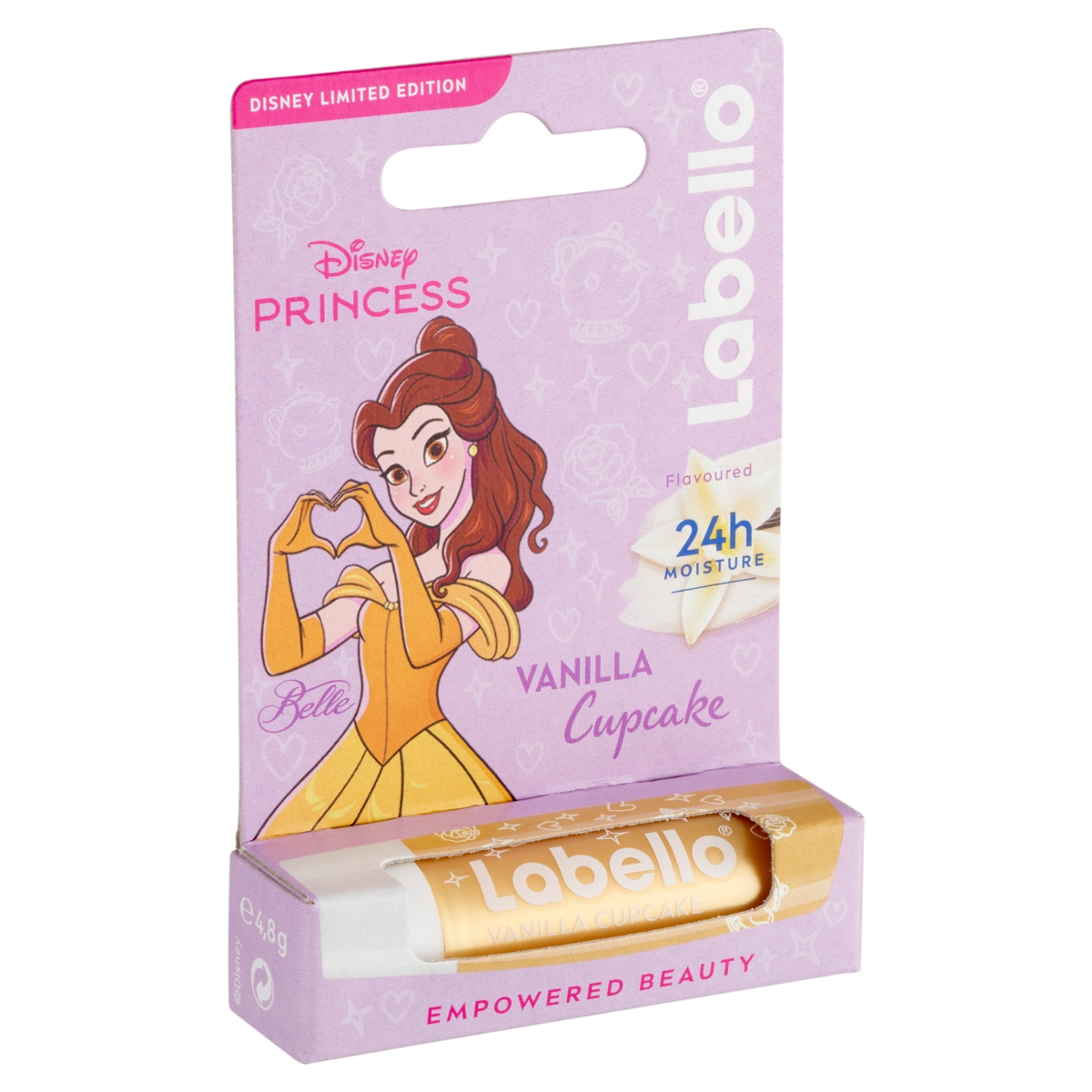 Labello® Vanilla Cupcake Disney Belle ajakápoló - 1 db-2