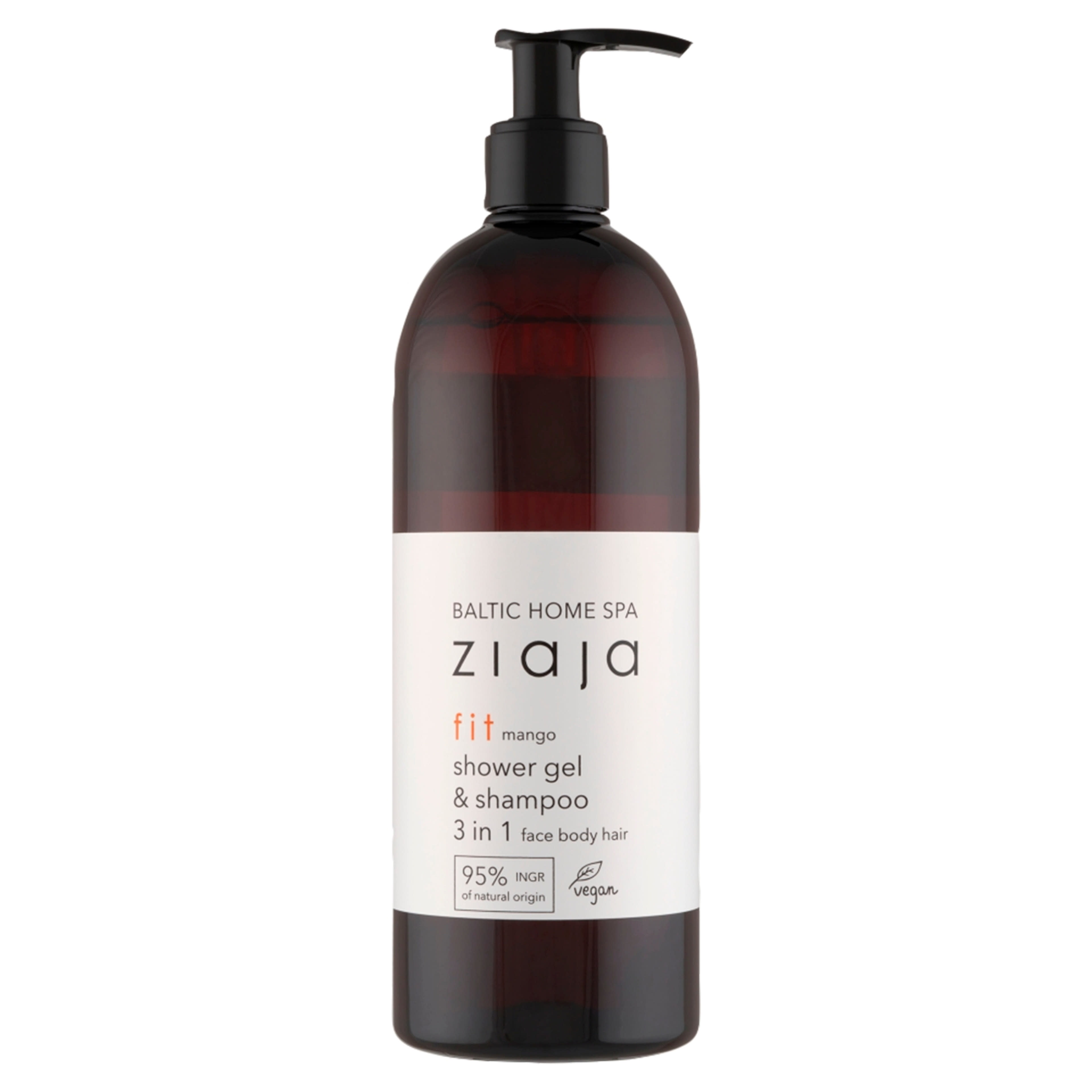 Ziaja Baltic Home Spa Fit tusfürdő és sampon - 500 ml