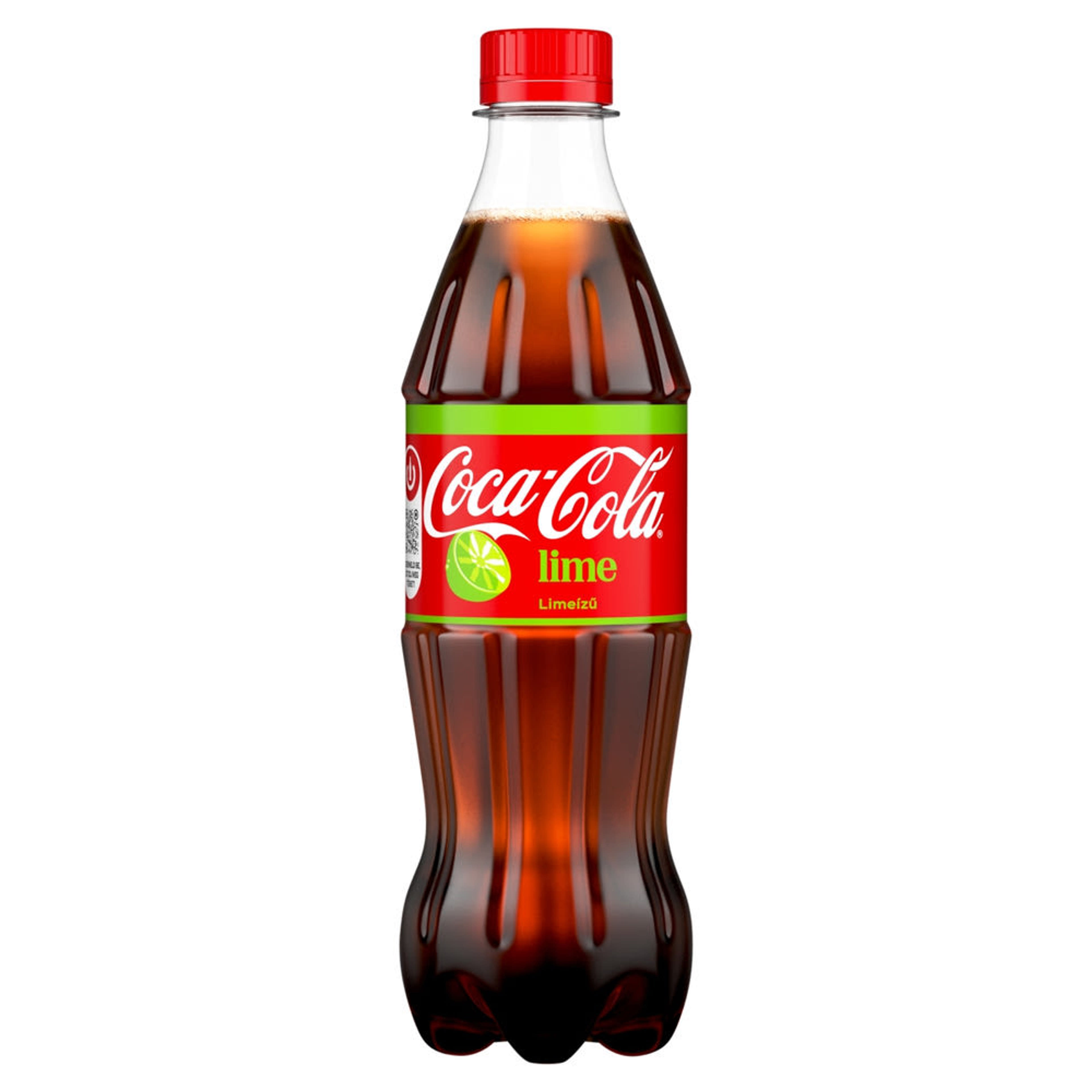 Coca-Cola Lime cola-és limeízű szénsavas üdítőital - 500 ml