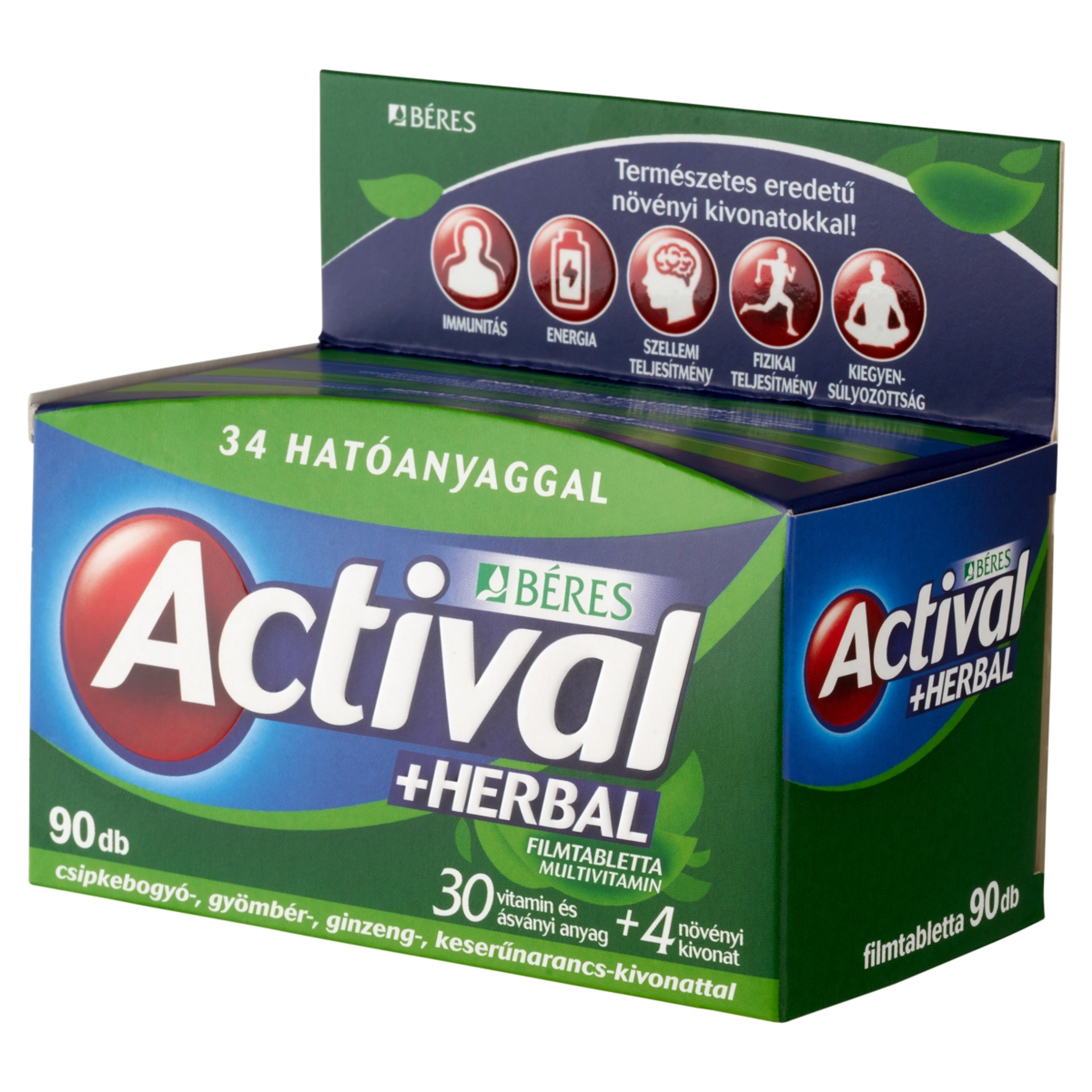 Actival Herbal multivitamin filmtabletta - 90 db-3