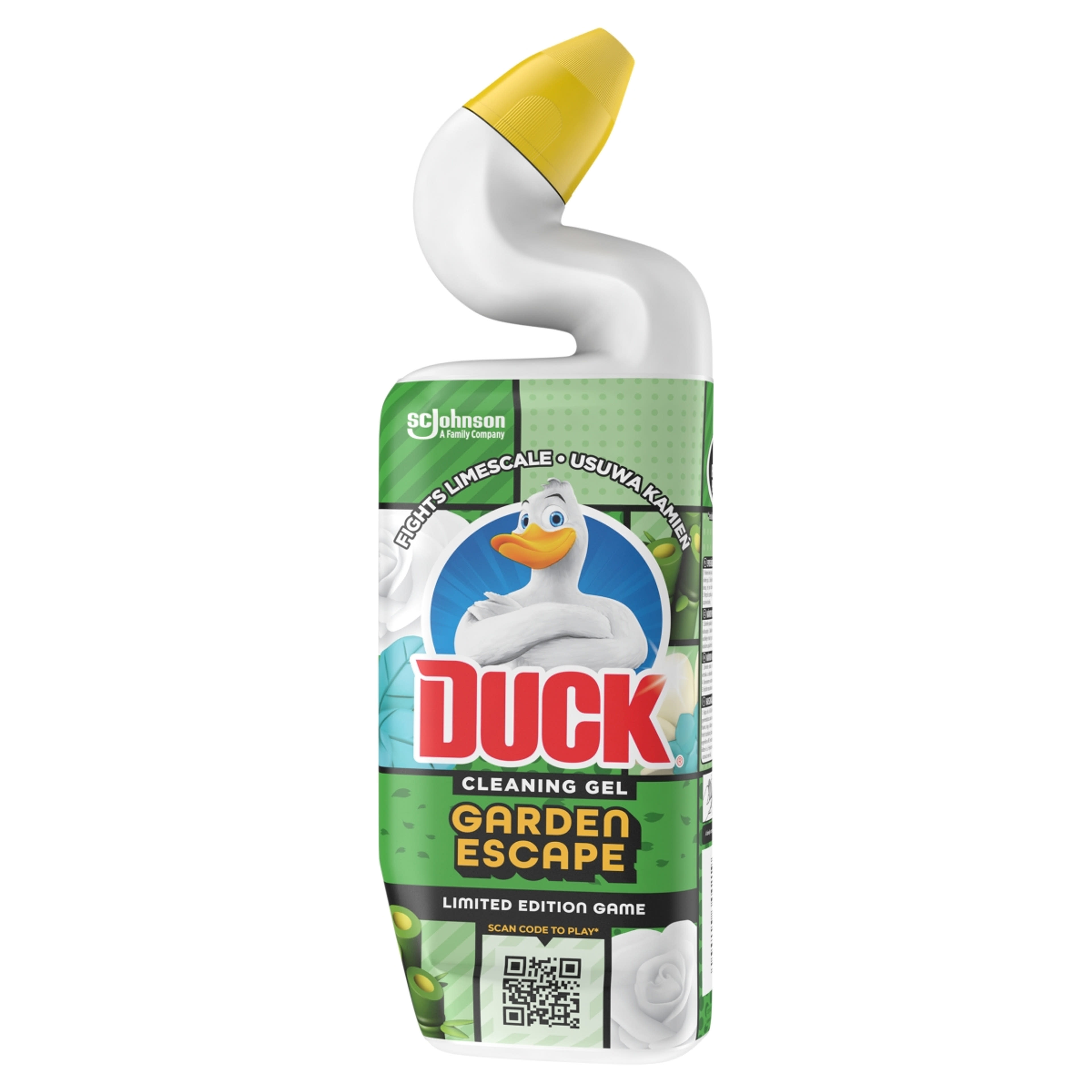 Duck Cleaning Gel Garden Escape WC-tisztító folyadék - 750 ml-1