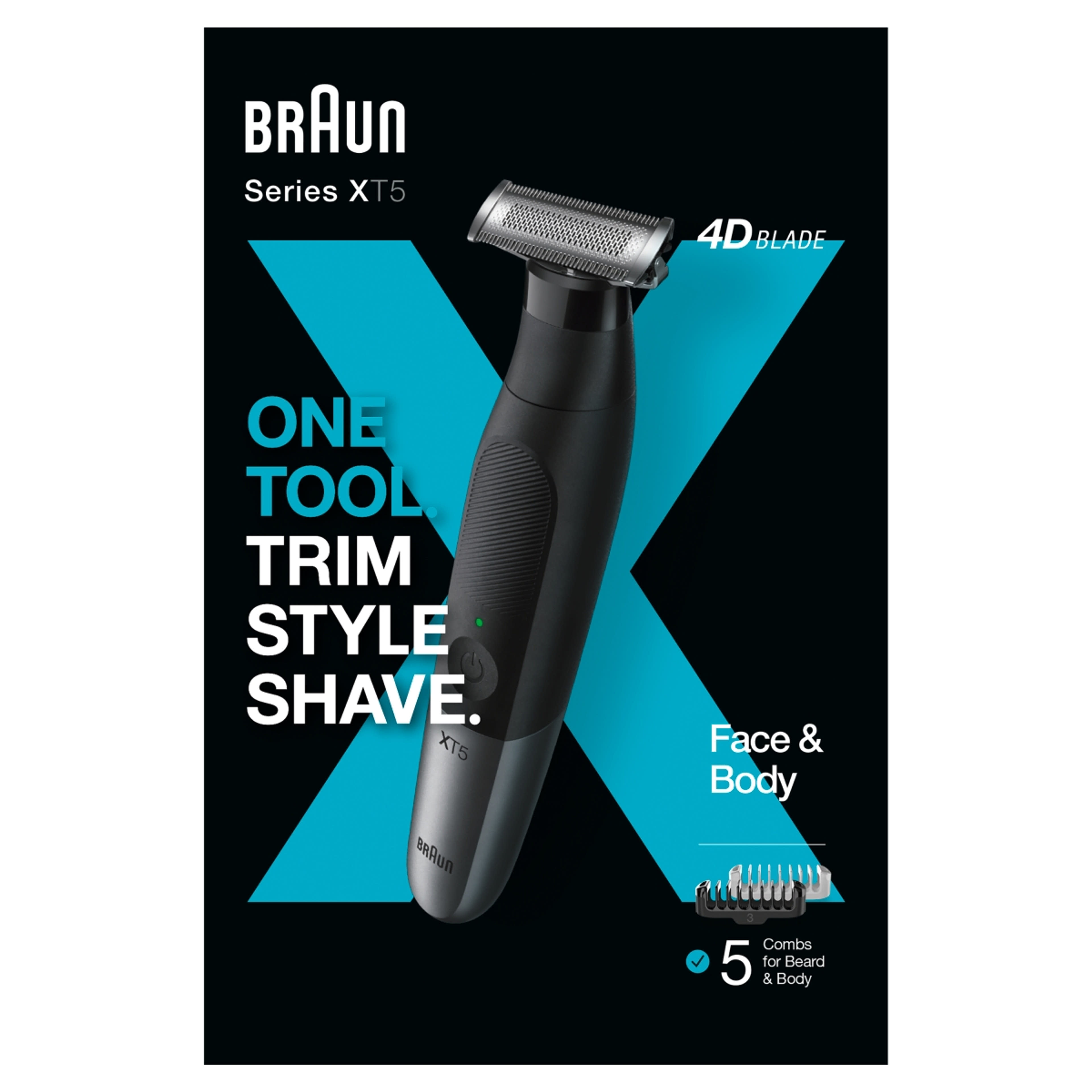 Braun XT5100 szakállvágó - 1 db