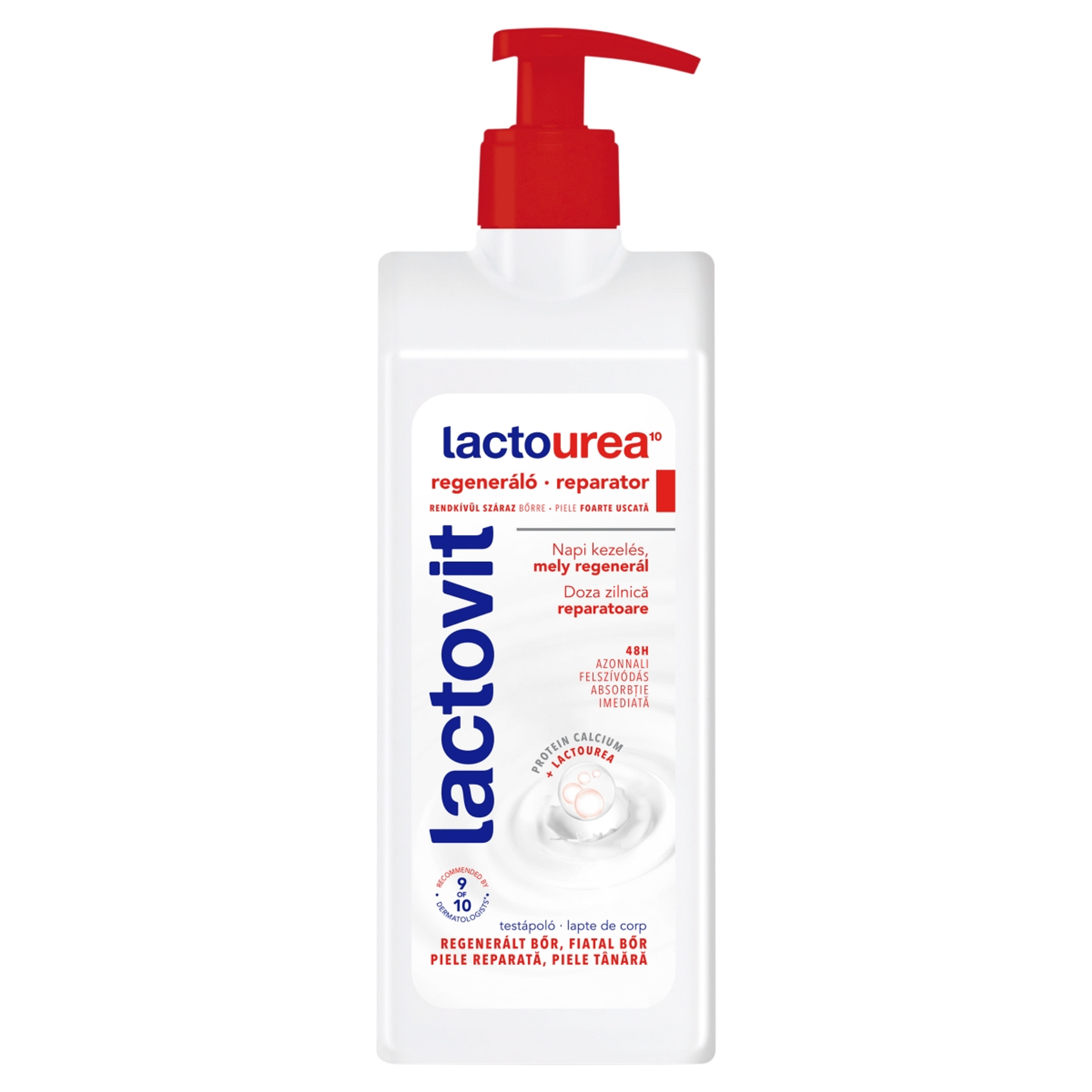 Lactovit Lactourea regeneráló testápoló - 400 ml