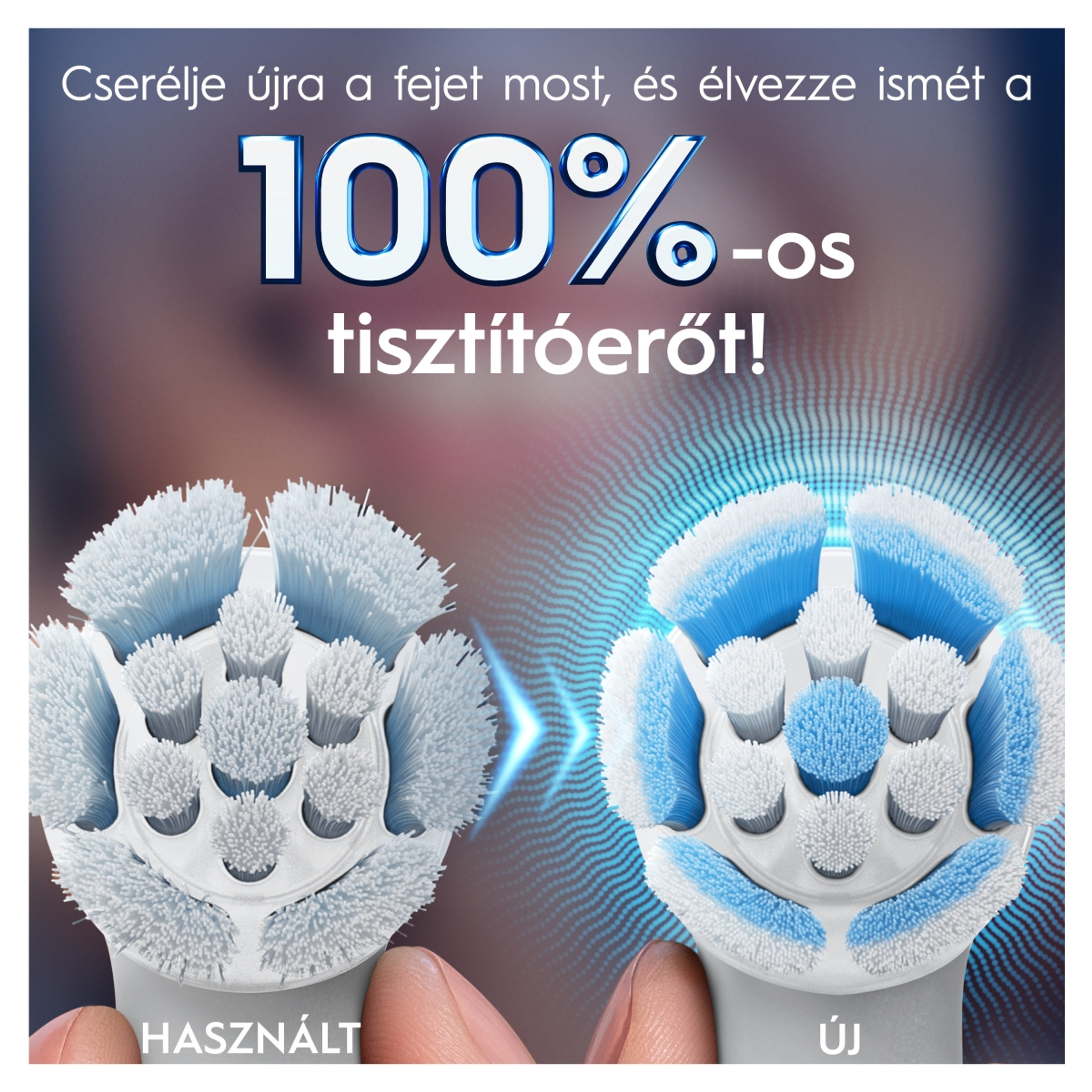 Oral-B Gentle Care IO elektromos fogkefe pótfej - 4 db-8