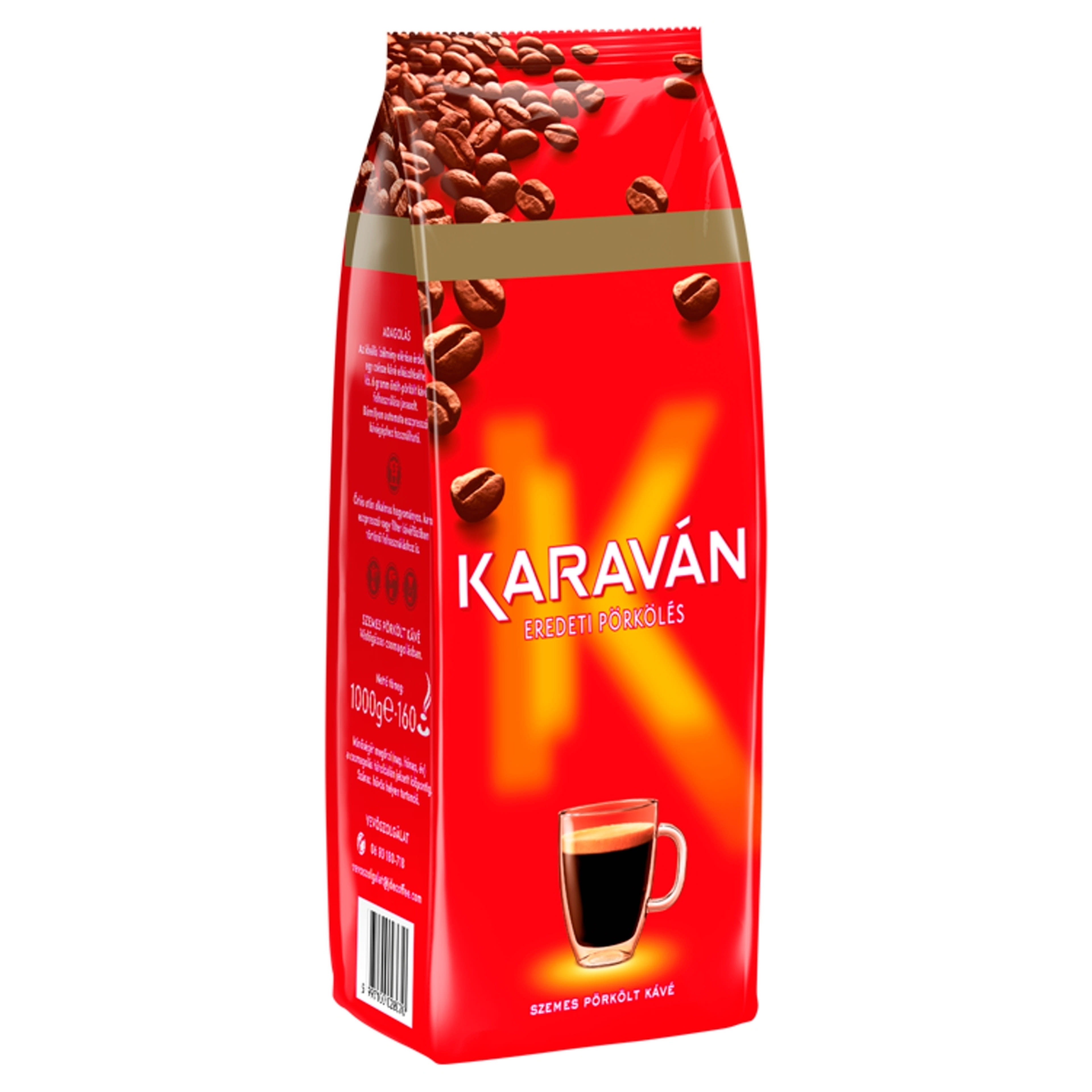 Douwe Egberts Karaván normál pörkölésű szemes pörkölt kávé - 1000 g-2