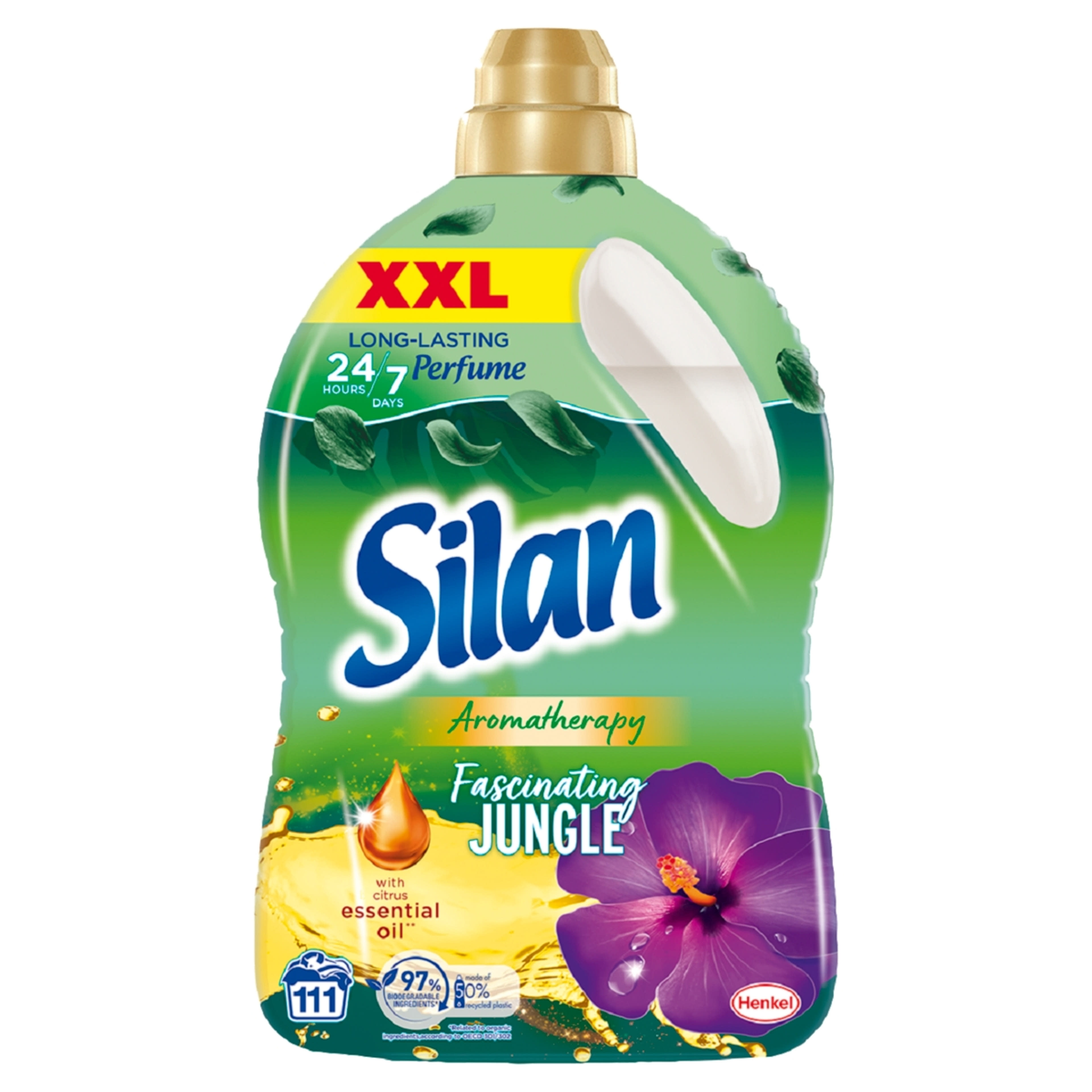 Silan Aromatherapy Fascinating Jungle öblítő, 111 mosás - 2775 ml-1