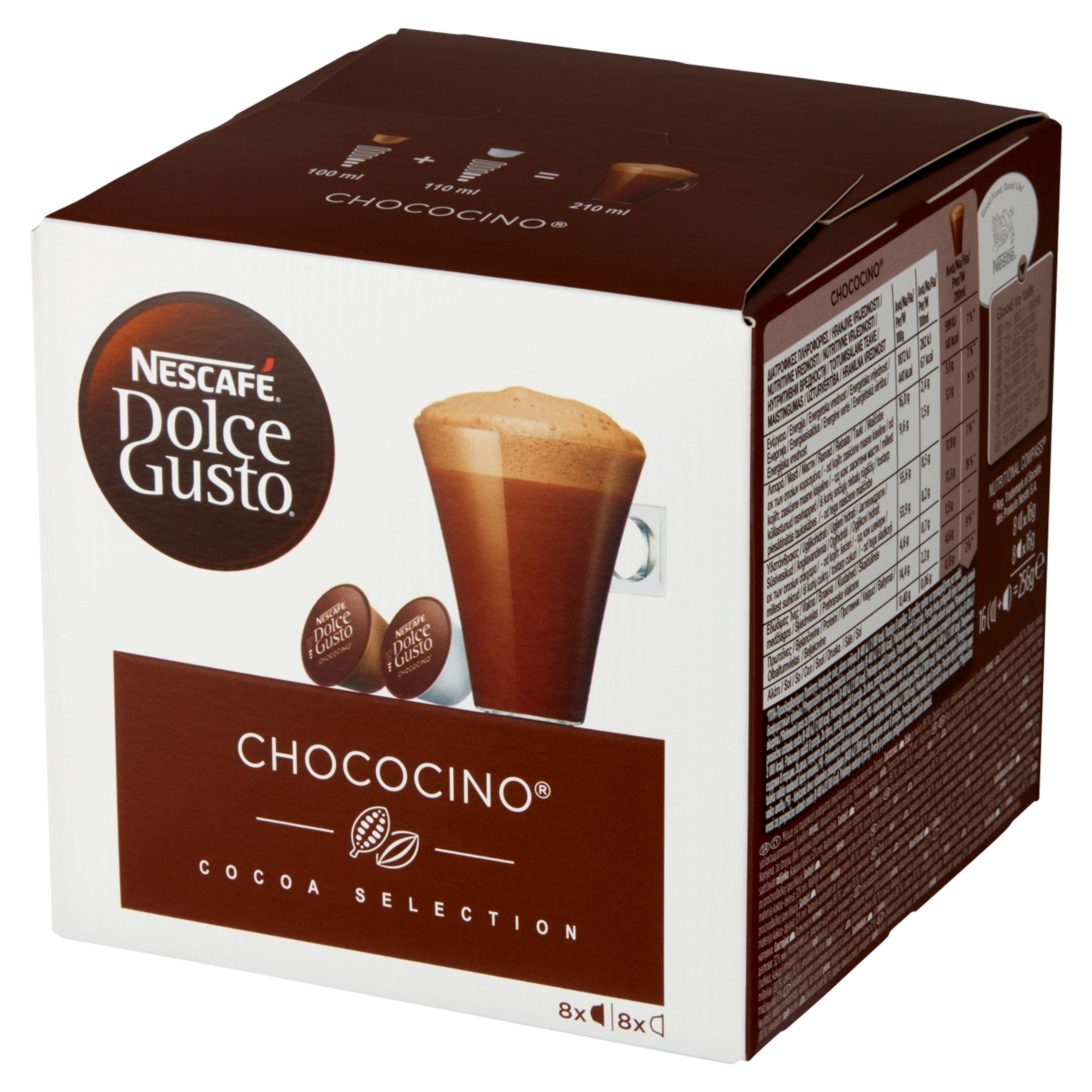 Nescafé Chococino Dolce Gusto kávékapszula - 16 db-2