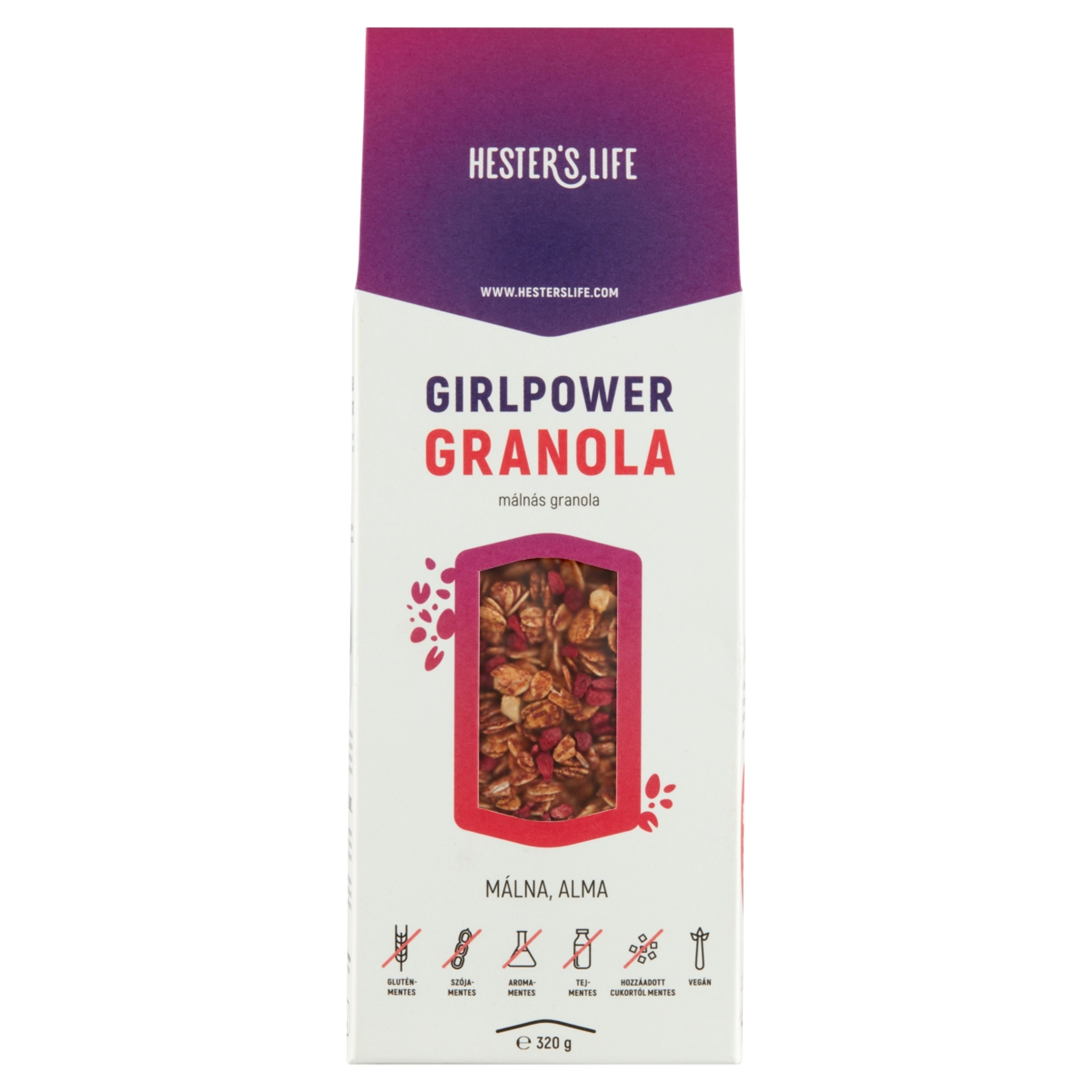 Hester's life girlpower granola - 320 g