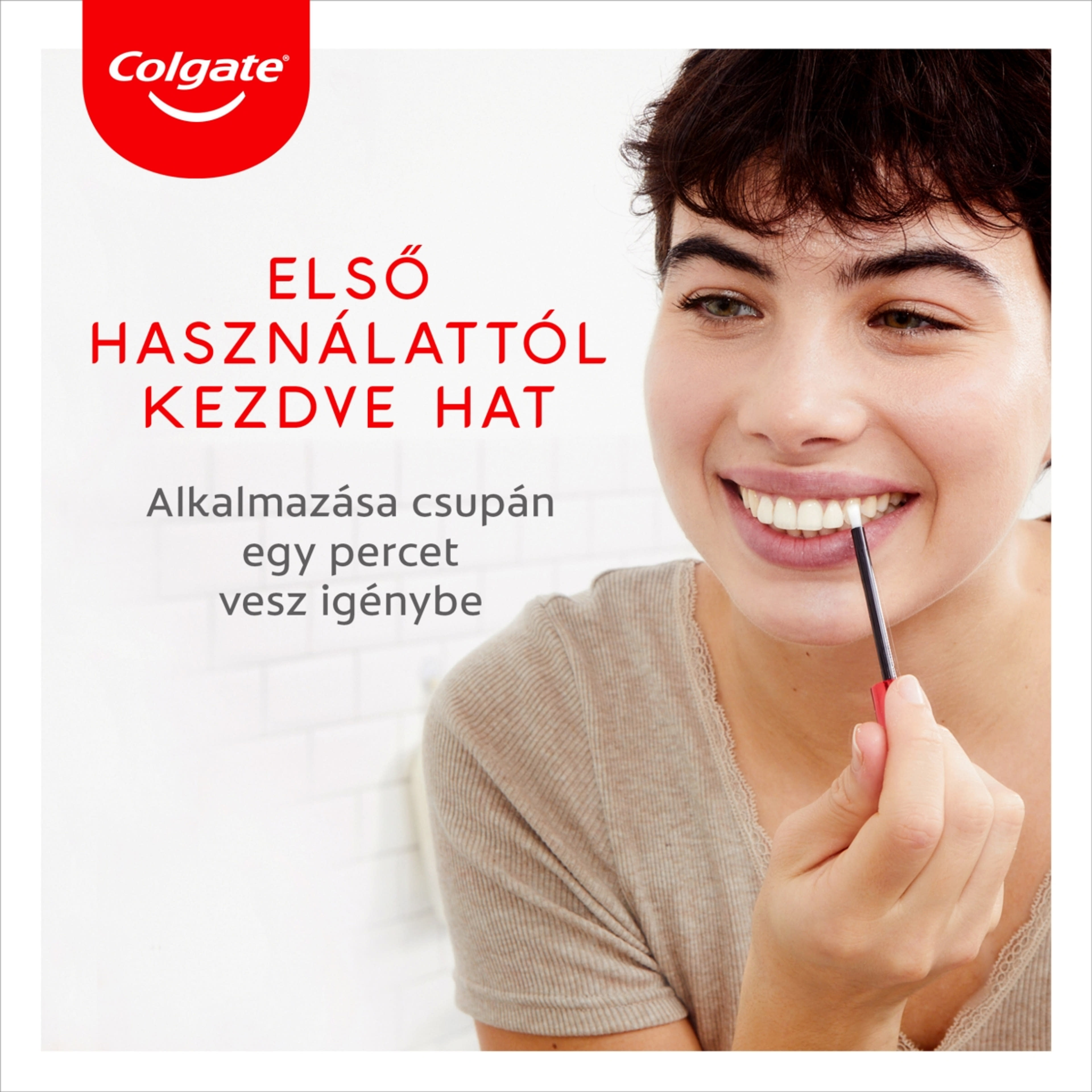 Colgate Max White éjszakai fogfehérítő szérum ecsettel - 2,5 ml-7