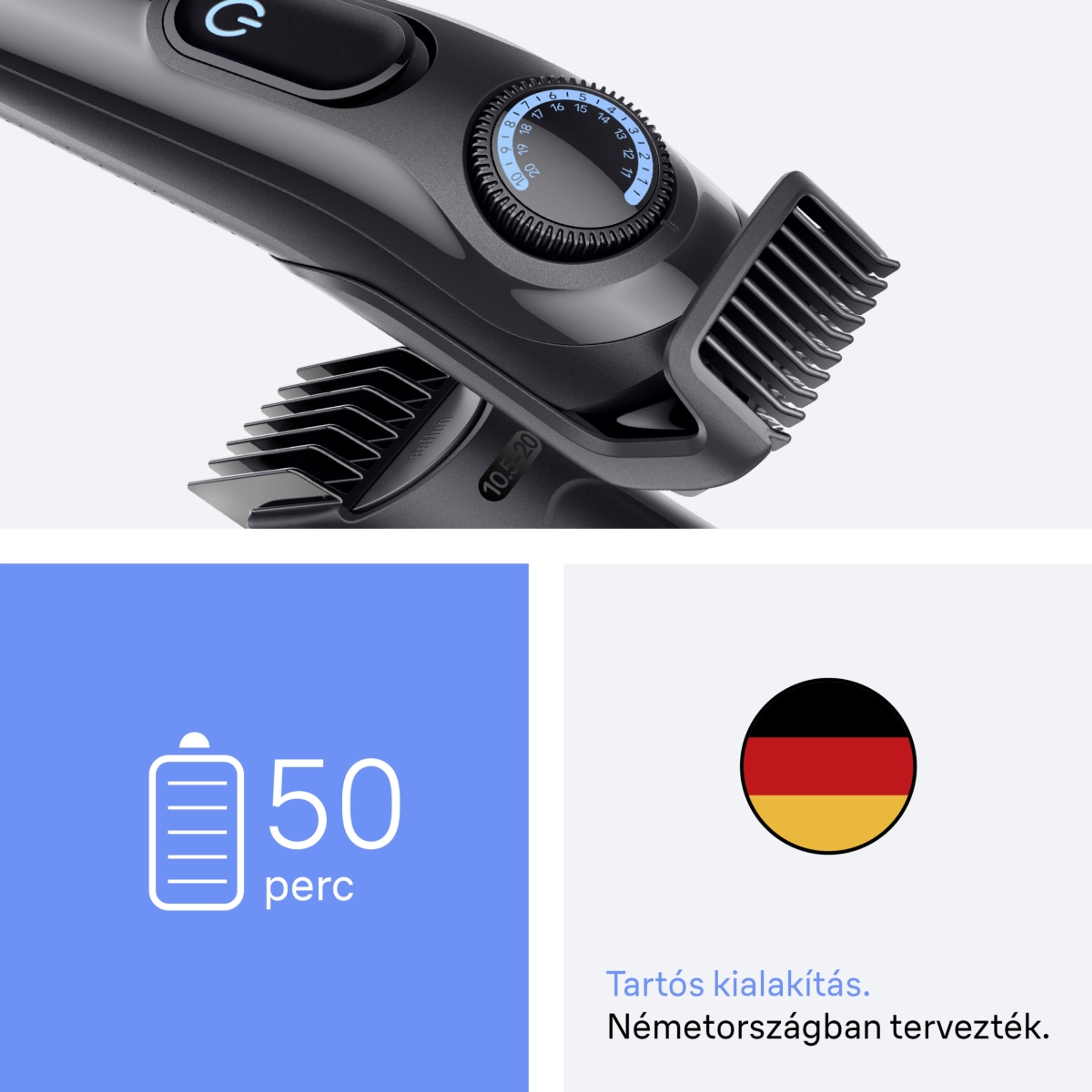 Braun Series 3 szakállvágó BT3500 /fekete - 1 db-8