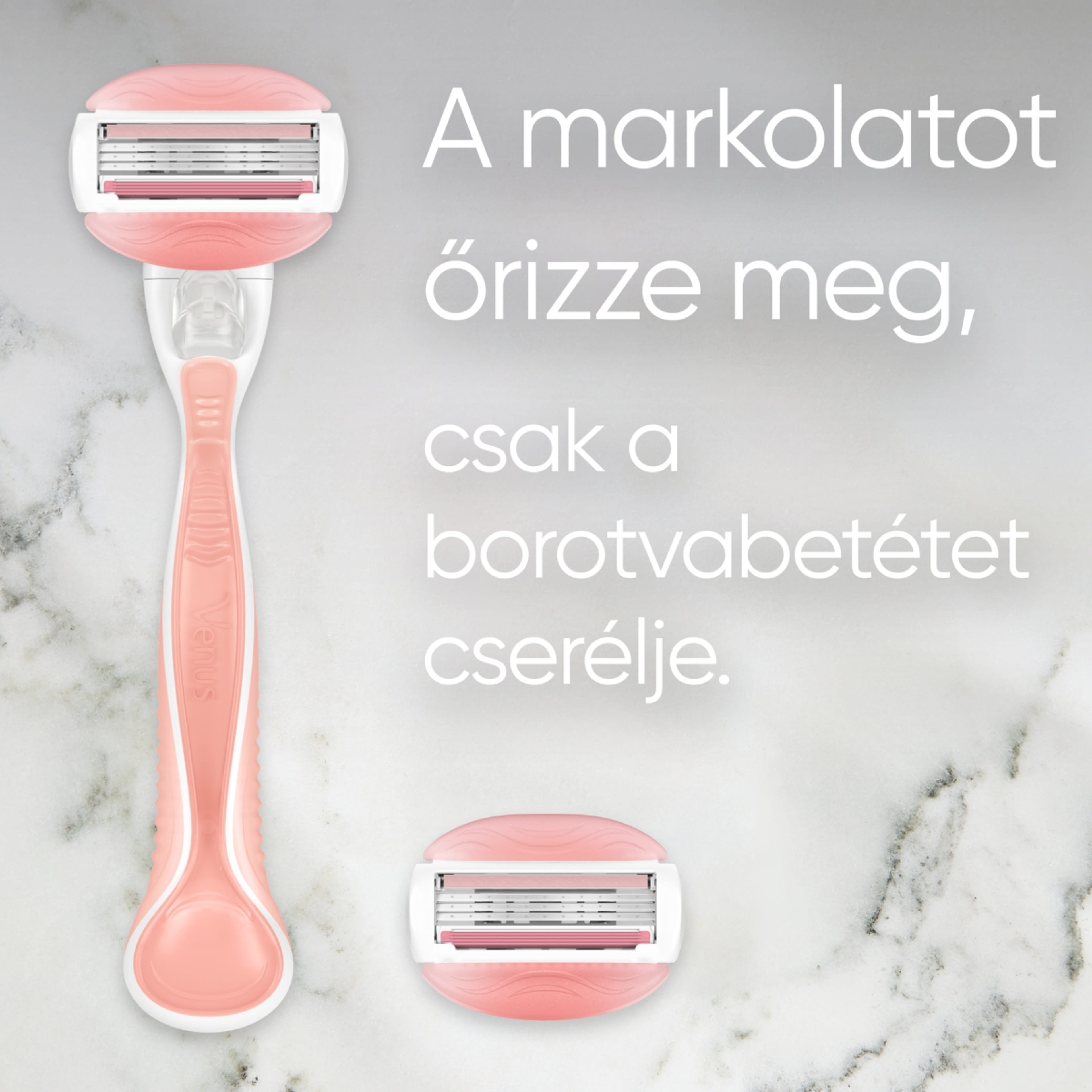 Gillette Venus ComfortGlide Spa Breeze borotvakészülék 3 pengés + 4 borotvabetét - 1 db-7