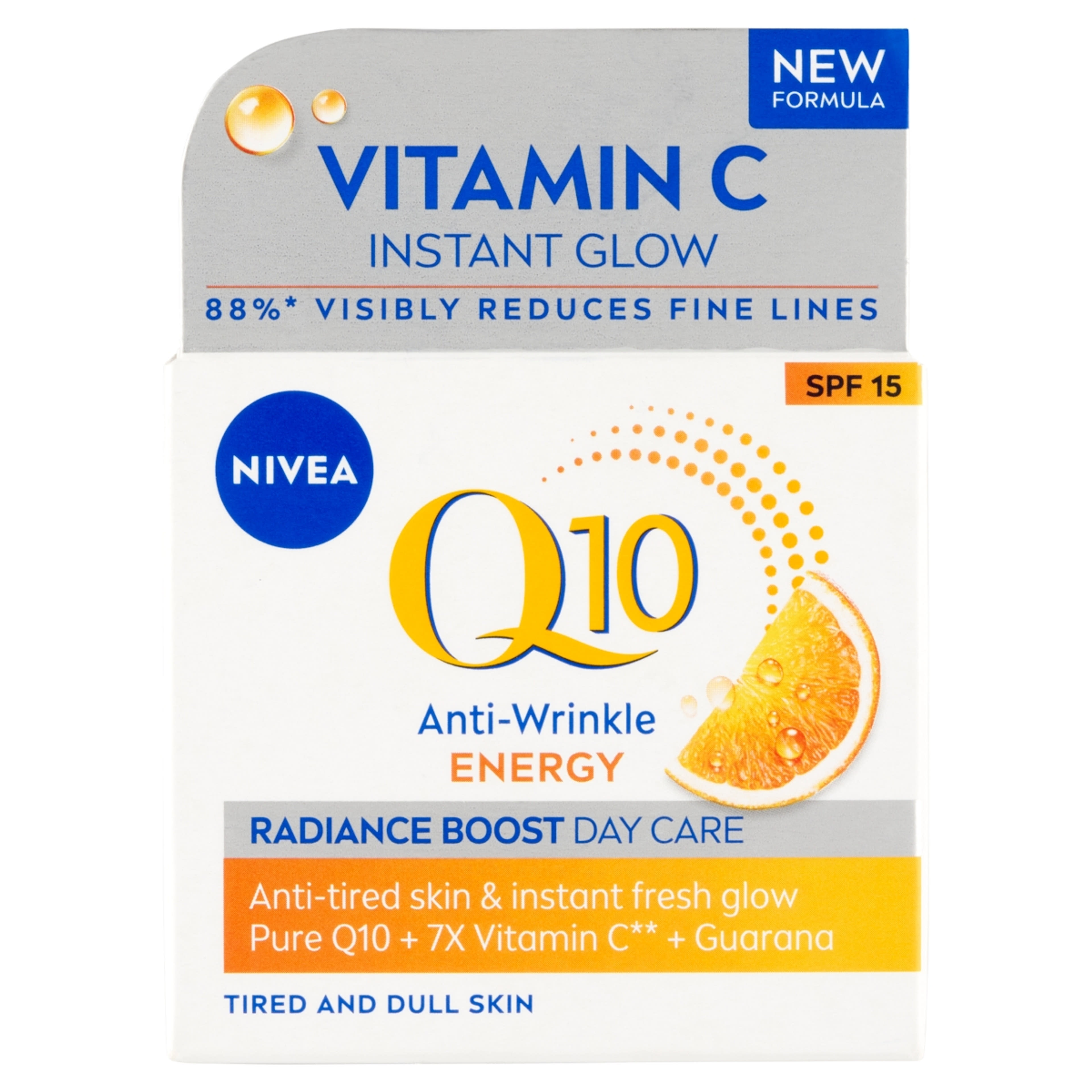 Nivea Q10 Energy ránctalanító nappali arckrém - 50 ml