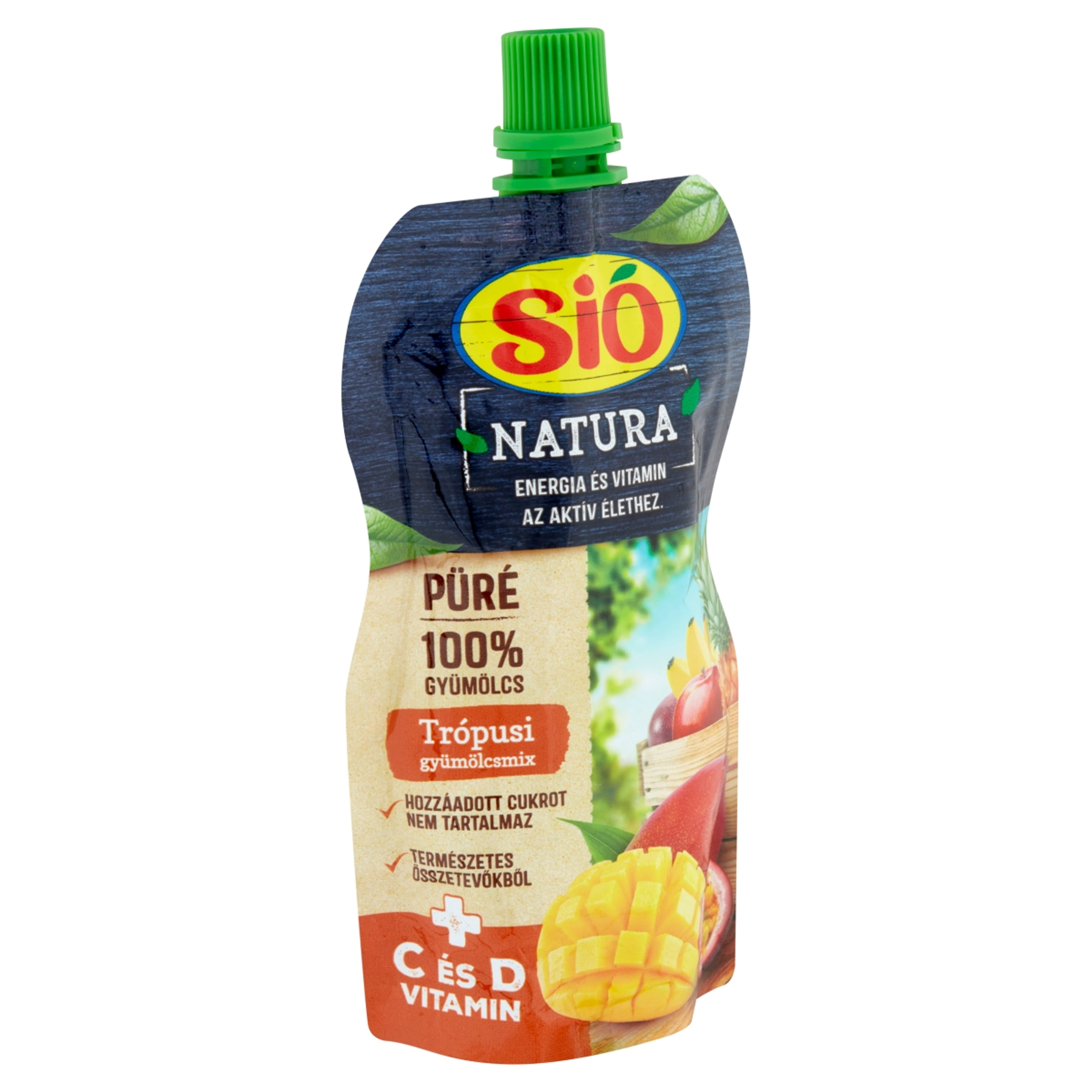 Sió Natura trópusi gyümölcsmix püré - 120 g-4