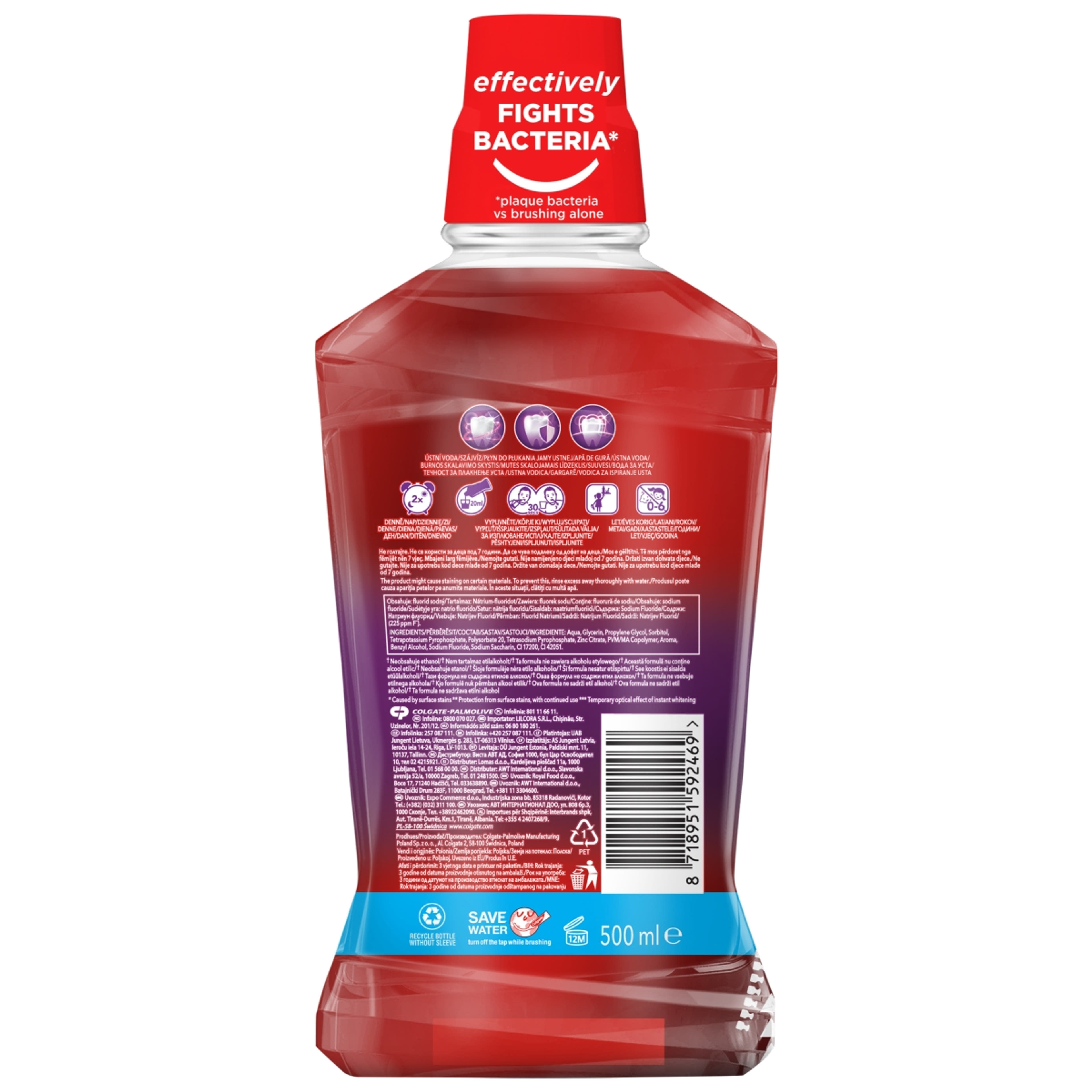 Colgate Max White Purple Reveal szájvíz - 500 ml-3