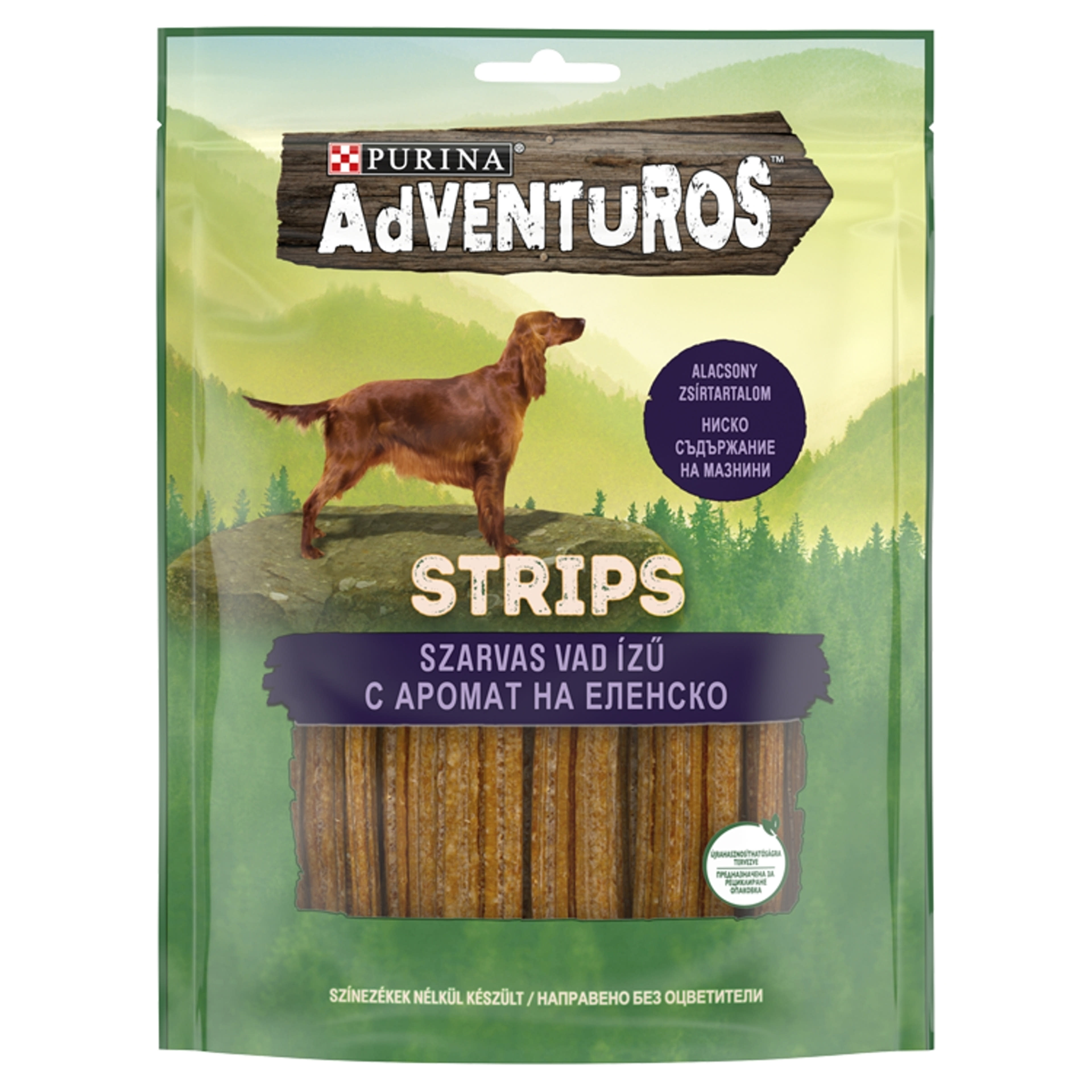 Purina Adventuros jutalomfalat kutyáknak, szarvas, vad ízű - 90 g-2