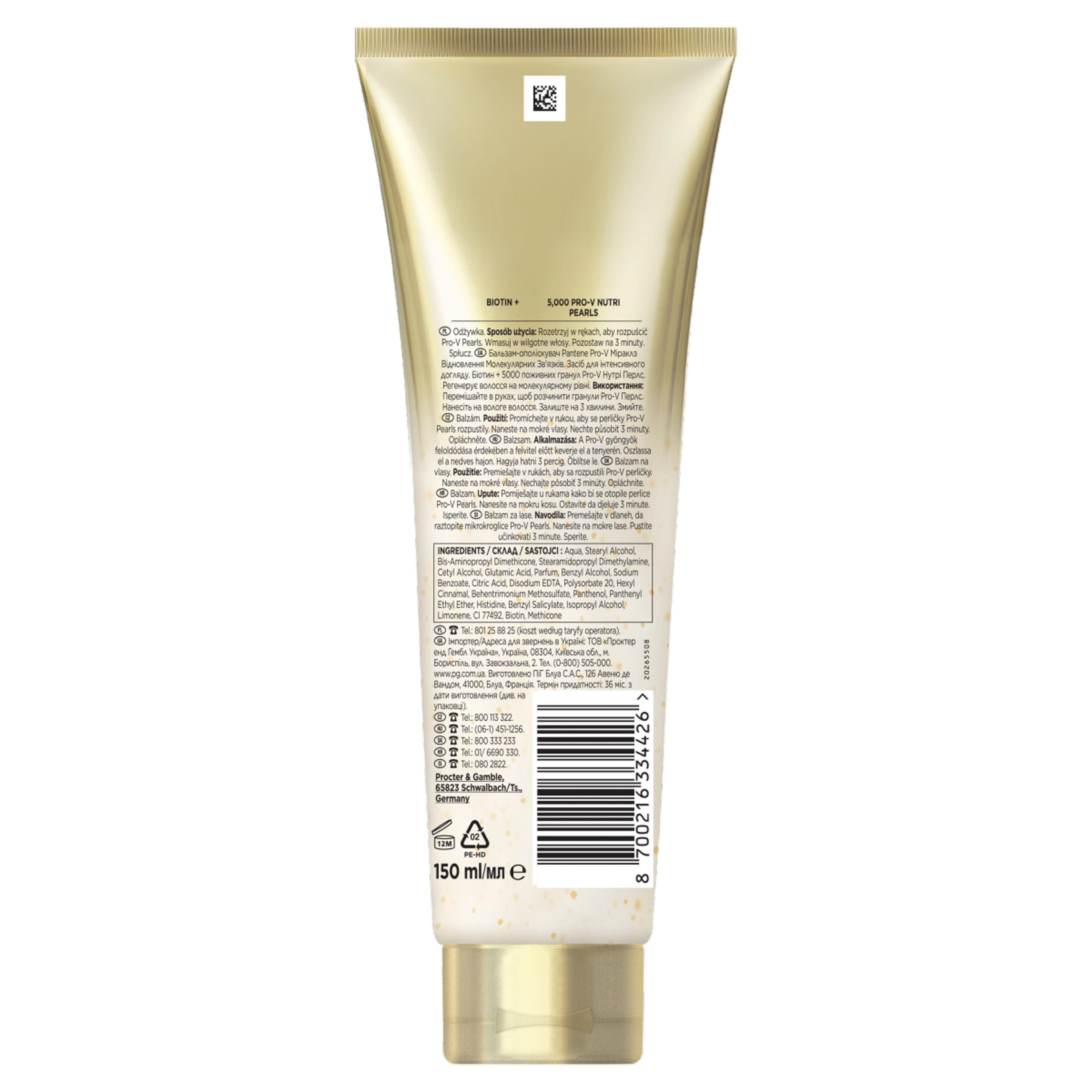 Pantene Bond Repair Miracles ápoló hajpakolás - 150 ml-2