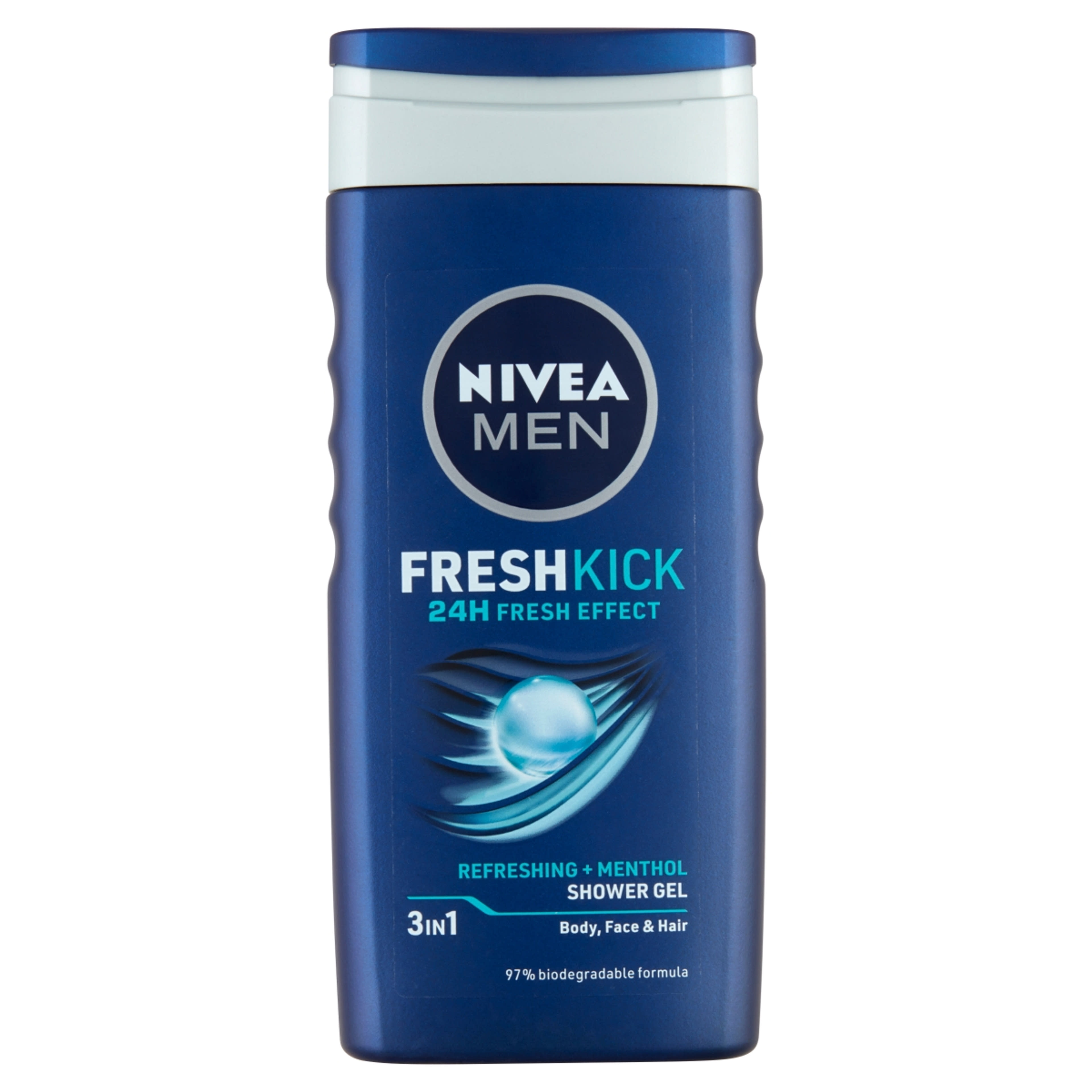 NIVEA MEN Fresh Kick Tusfürdő - 250 ml-1